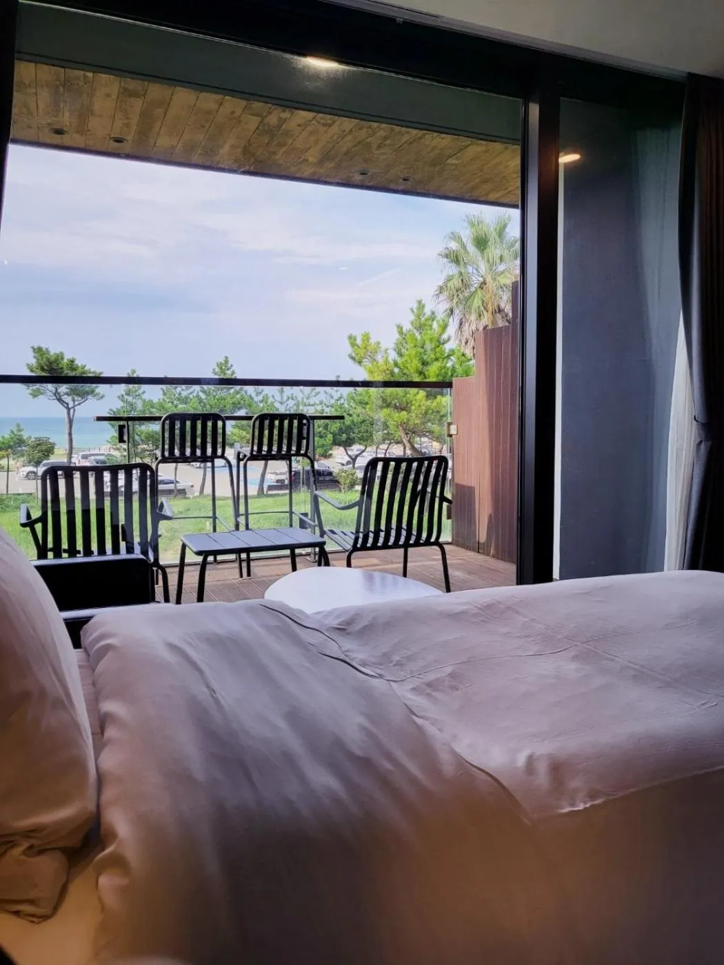 Bed in Marevo Beach Hotel