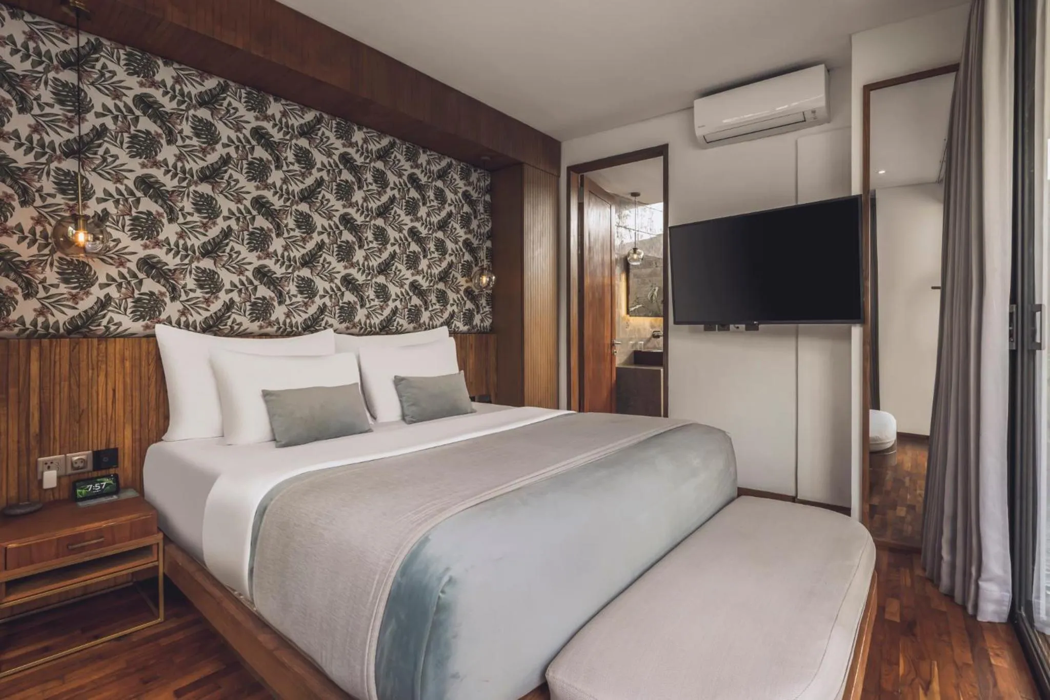 Bedroom, Bed in Ayona Villa Canggu by Ini Vie Hospitality