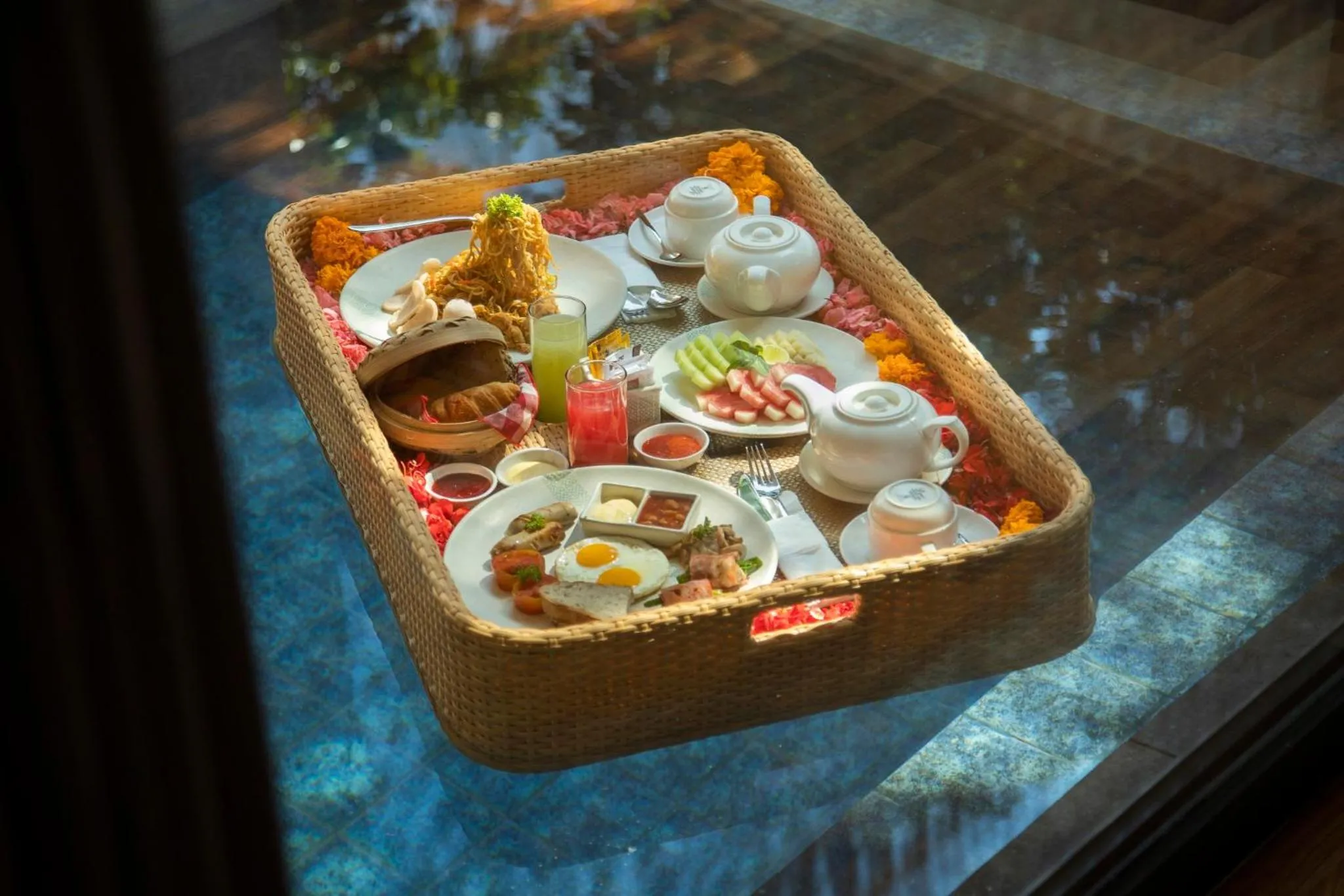 Decorative detail in Ayona Villa Canggu by Ini Vie Hospitality