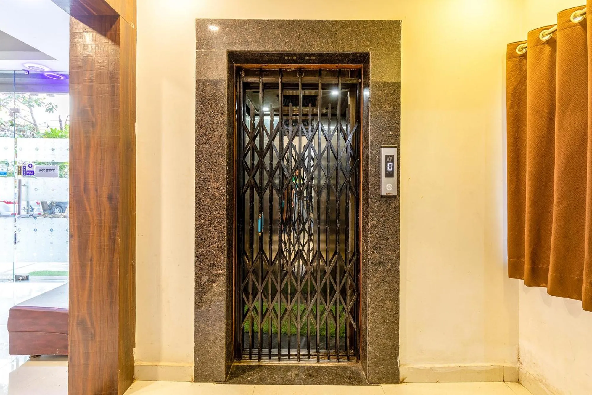 elevator in FabHotel Ocean Pearl