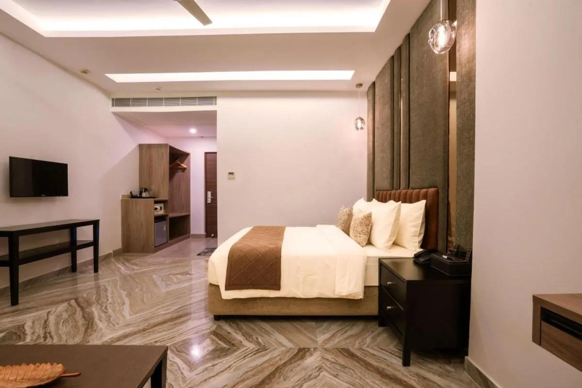 Bed in Hotel Star City