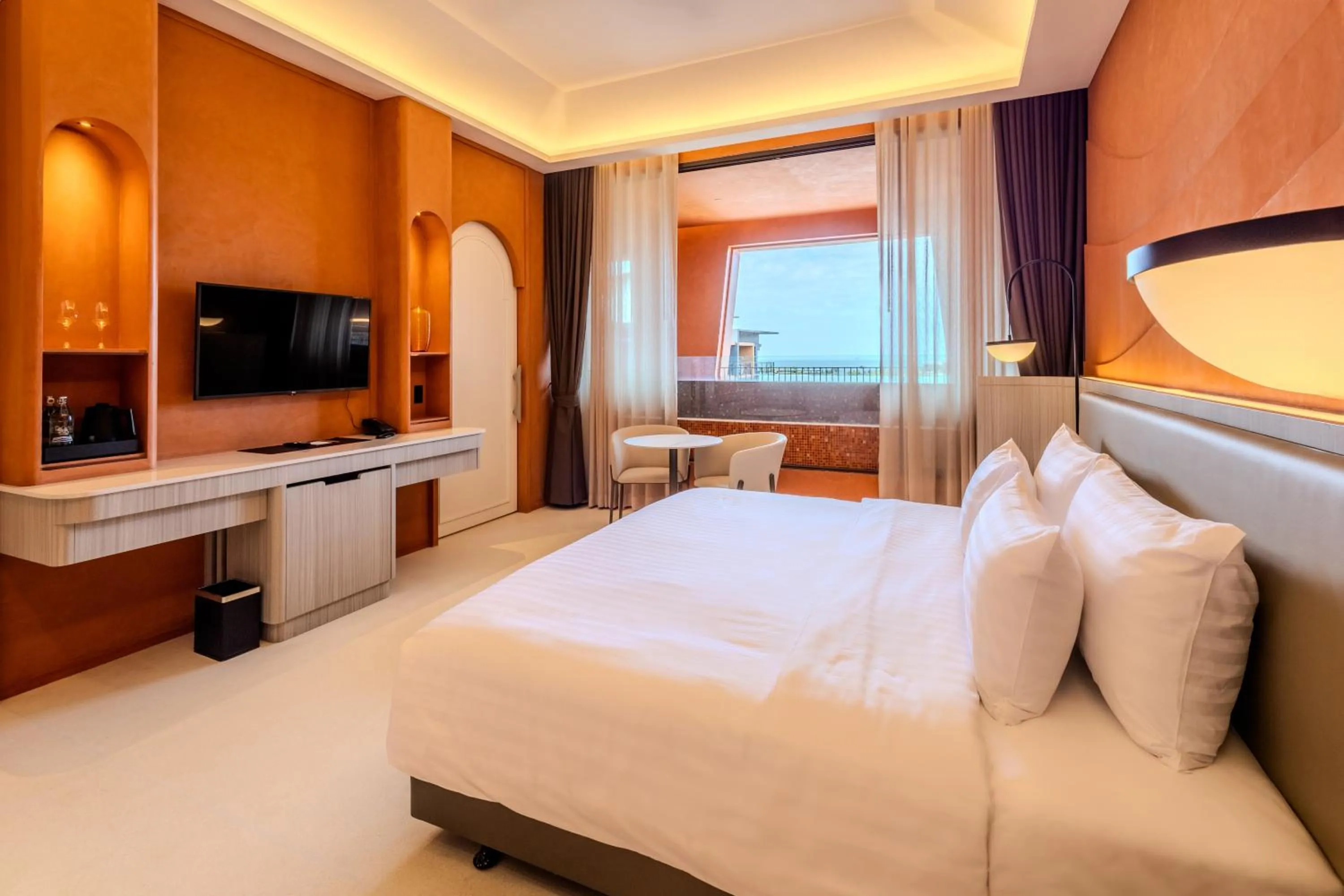 Bedroom, Bed in Hotel Adam Krabi