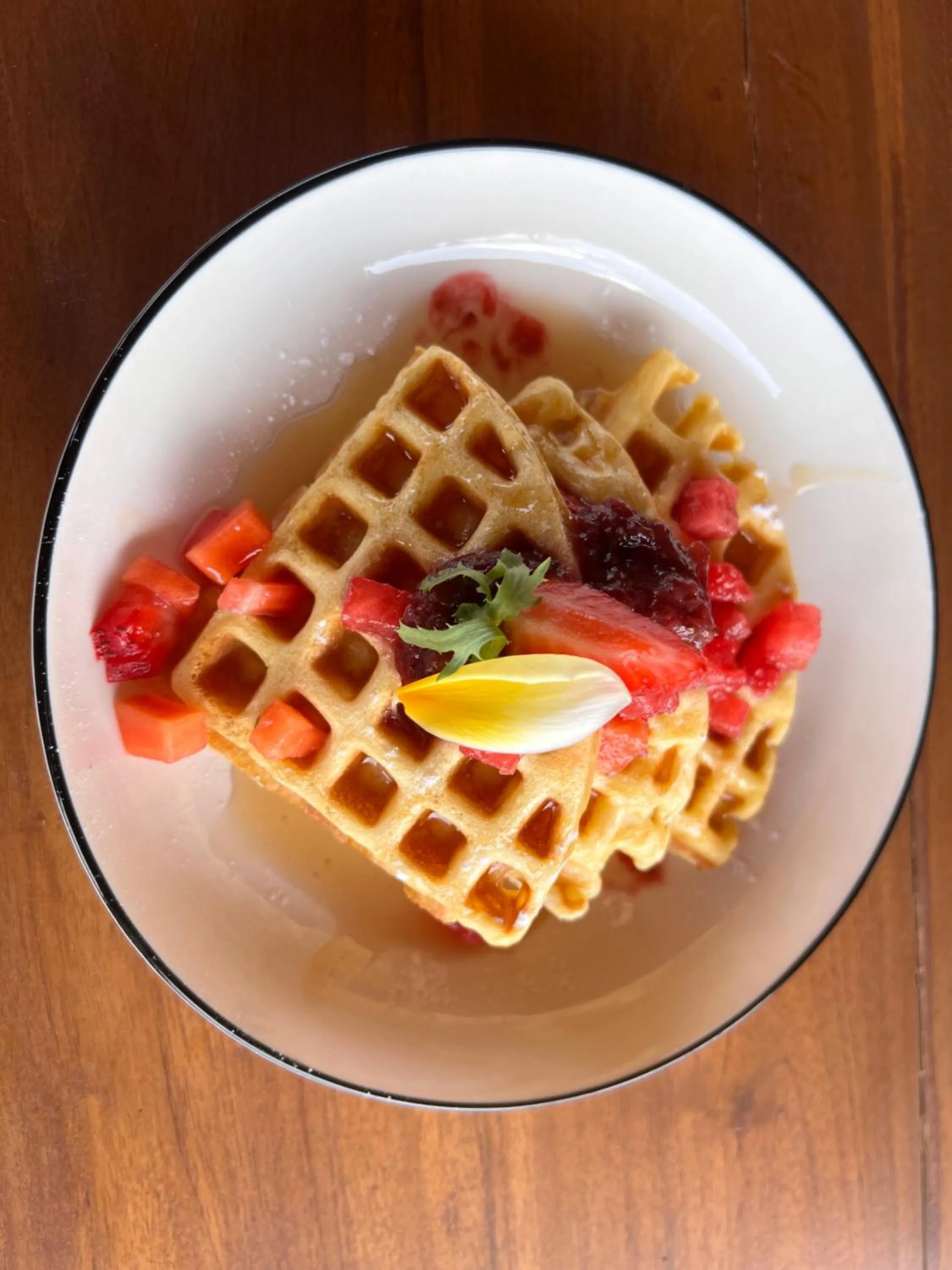 Breakfast in Grand Yuna Hotel Nusa Penida