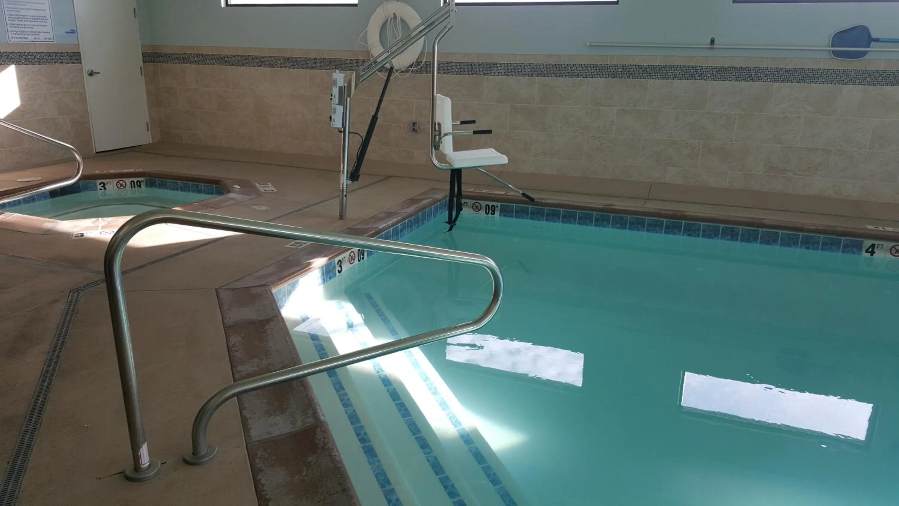 Swimming pool in Holiday Inn Express & Suites Springville-South Provo Area by IHG