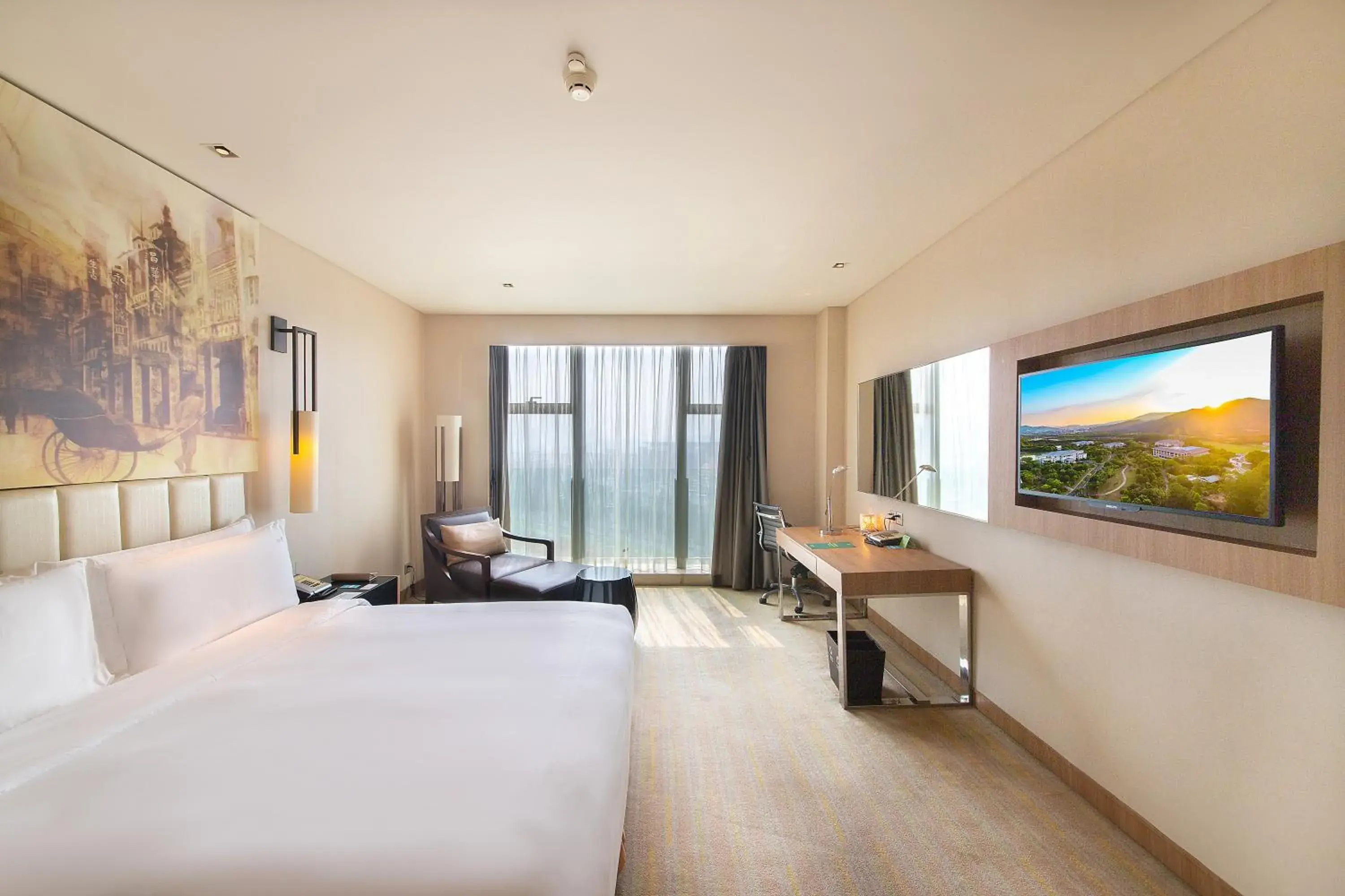 Standard King Room in Junluxe Hotel Guangzhou Science City-Free Shuttle Bus Service to Guangzhou Canton Fair Standard King Room in Junluxe Hotel Guangzhou Science City-Free Shuttle Bus Service to Guangzhou Canton Fair