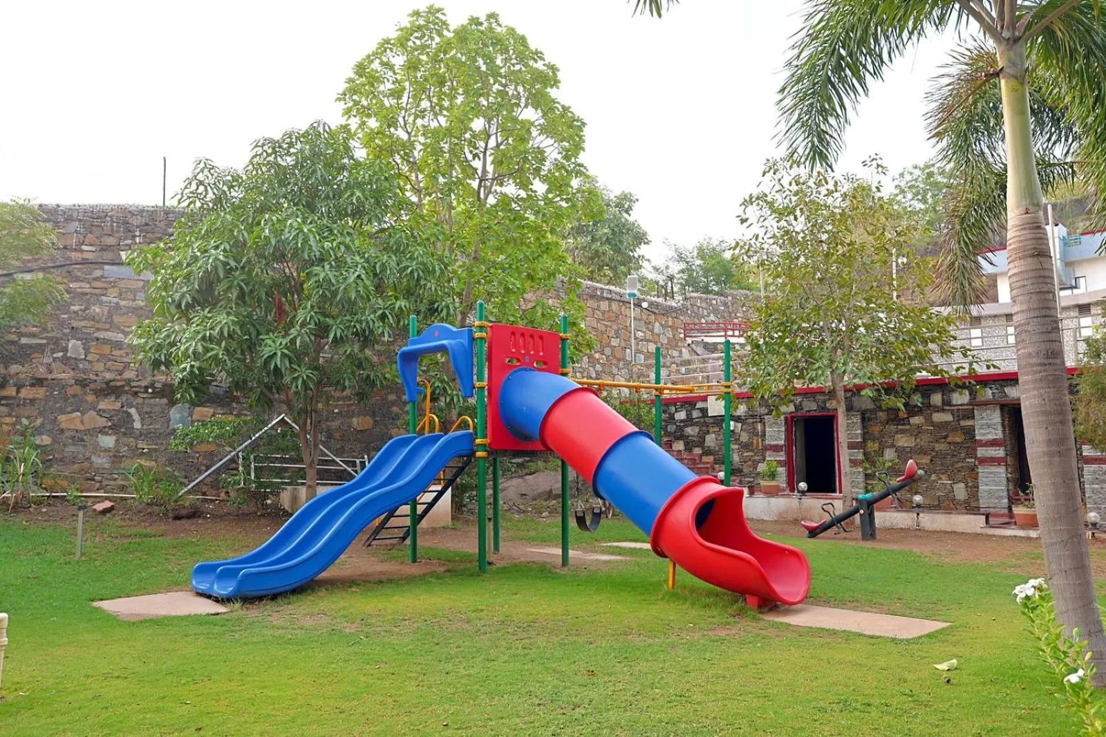 Children play ground in Meera Valley Resort By Nexottel