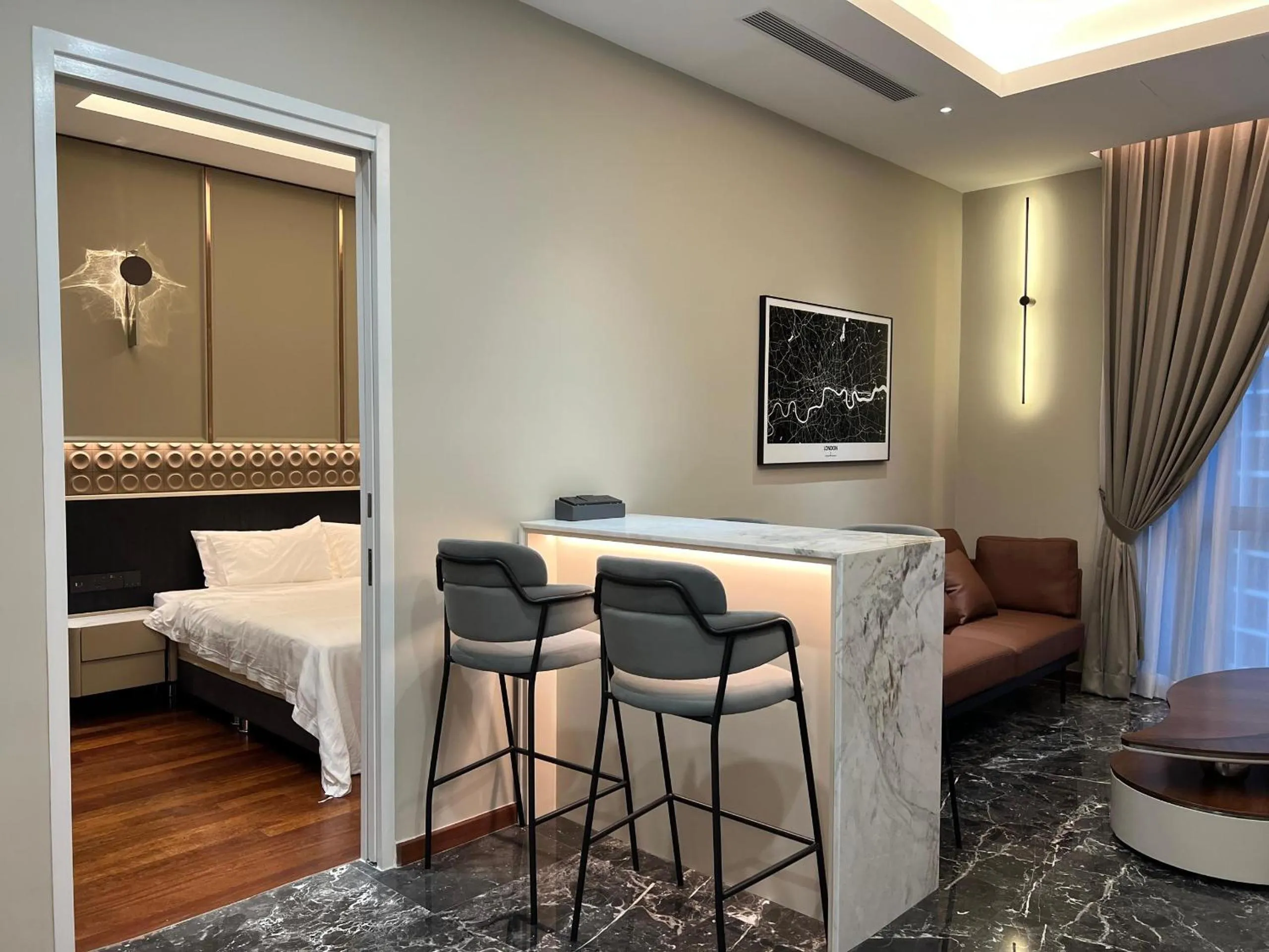 Living room, Bed in Royce KLCC Kuala Lumpur City Centre by Dormeo Destinations