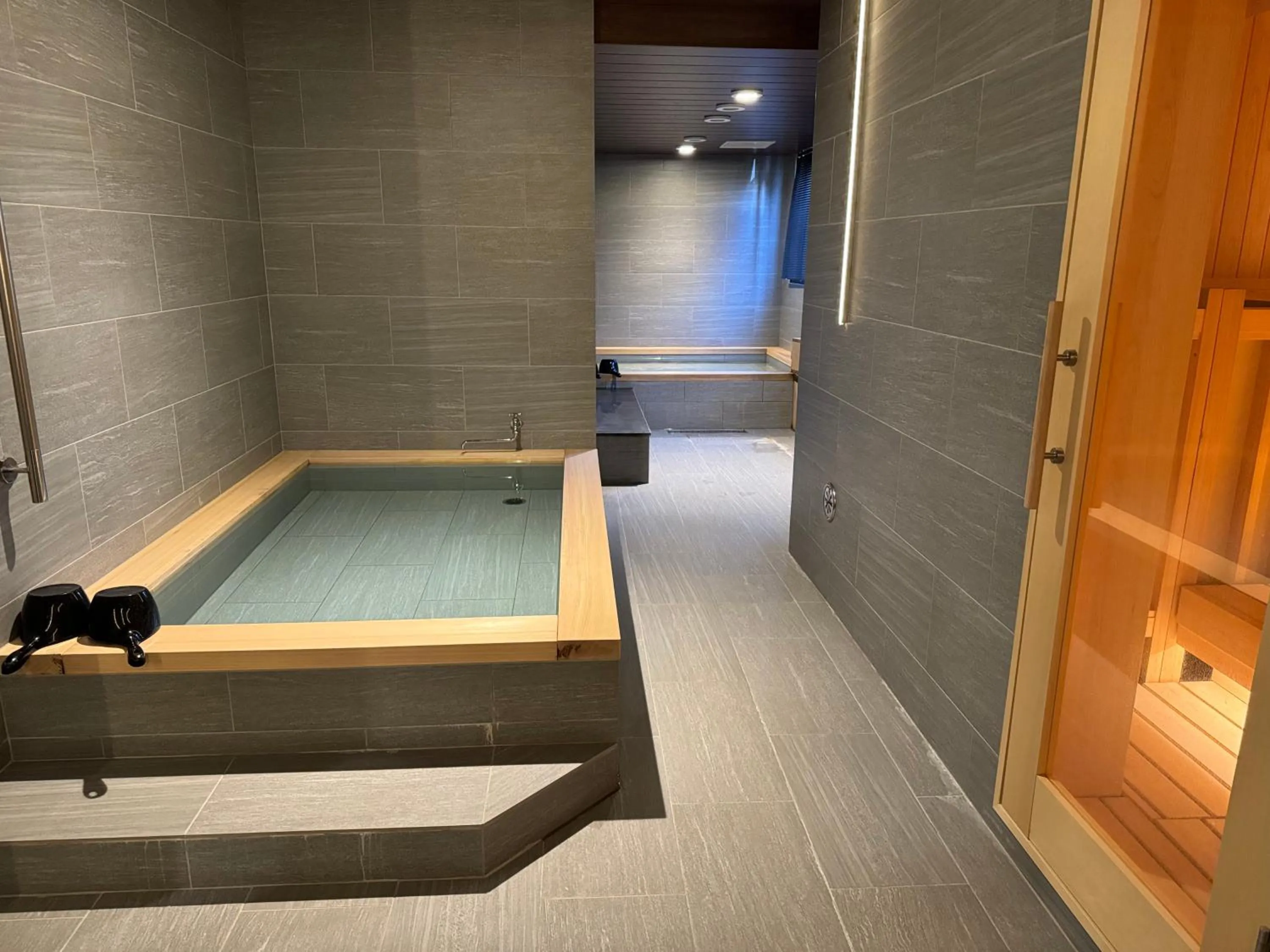 Hot Spring Bath in GEMS YUFUIN Hotel and Spa Cafe Bar
