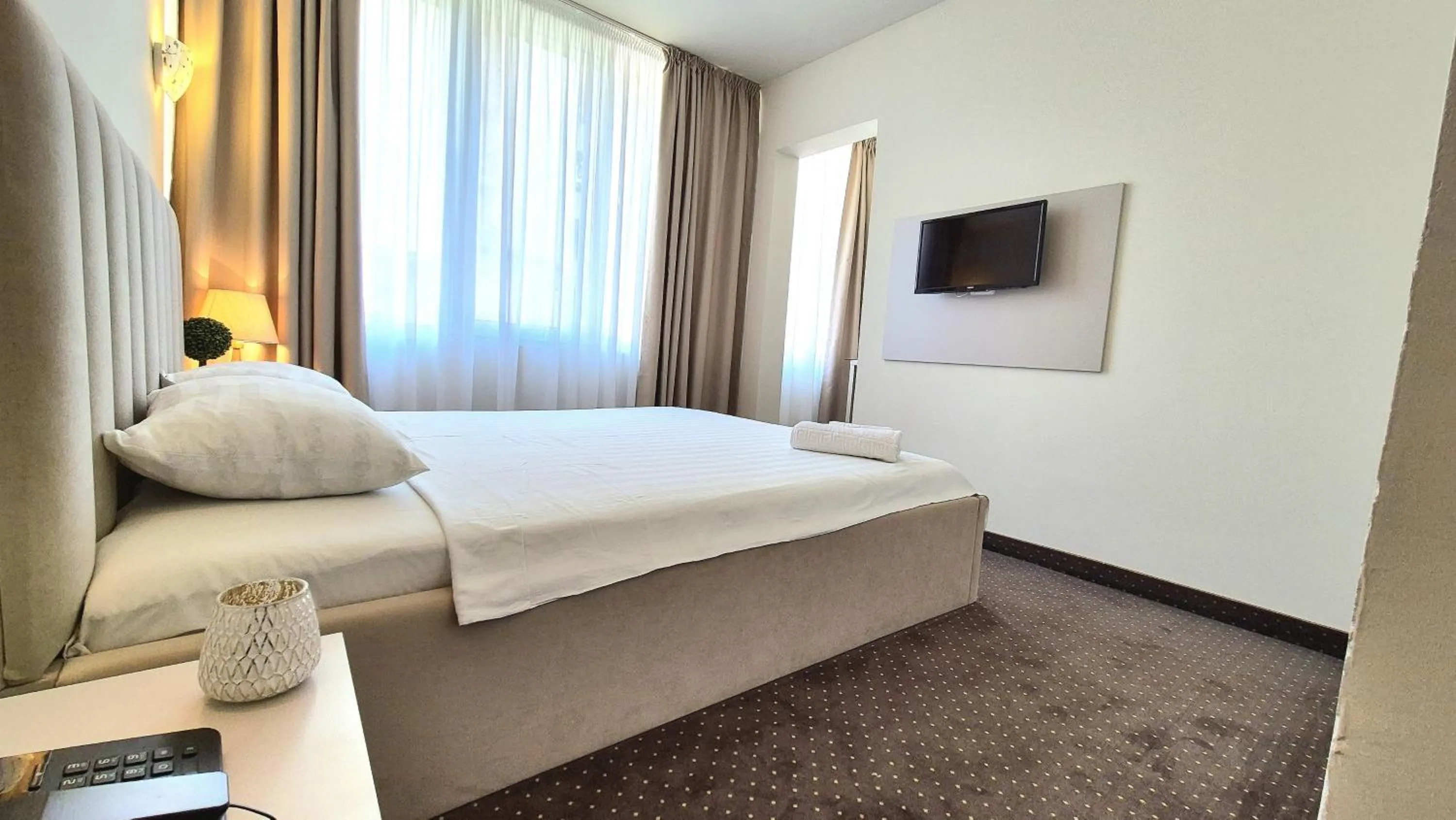 Photo of the whole room, Bed in Hotel Marie