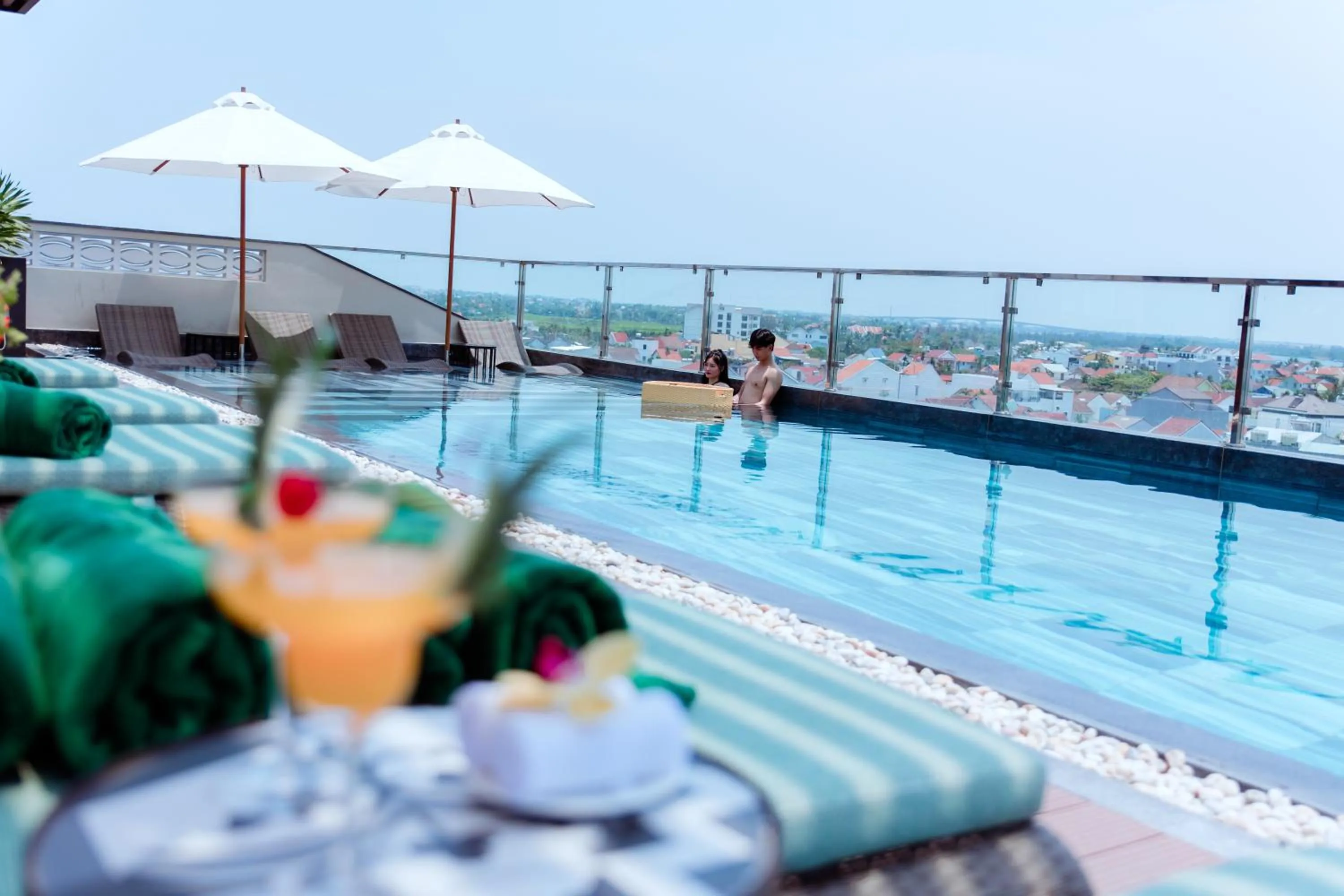 Swimming pool in Little Gem. An Eco-Friendly Boutique Hotel & Spa