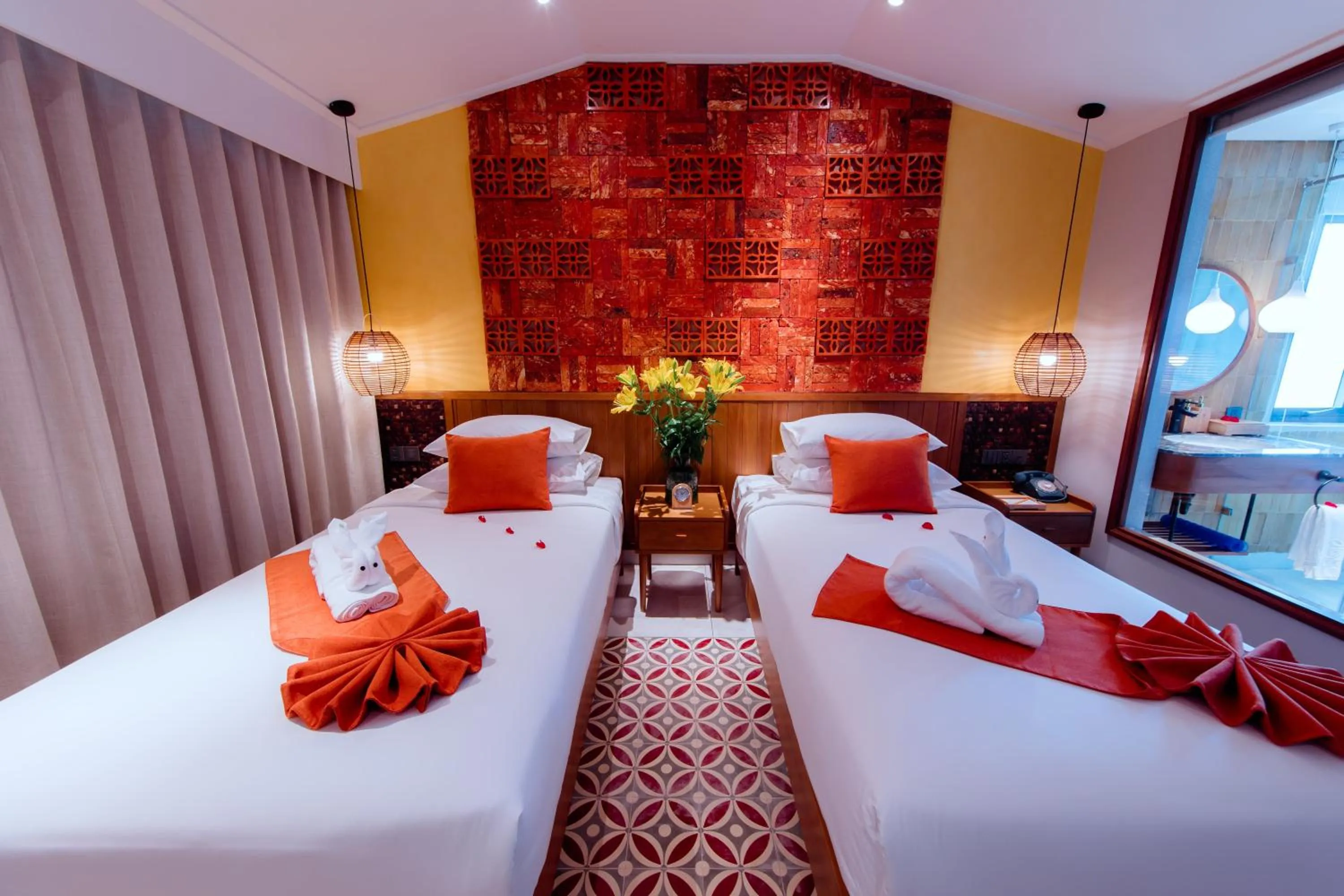 Bed in Little Gem. An Eco-Friendly Boutique Hotel & Spa