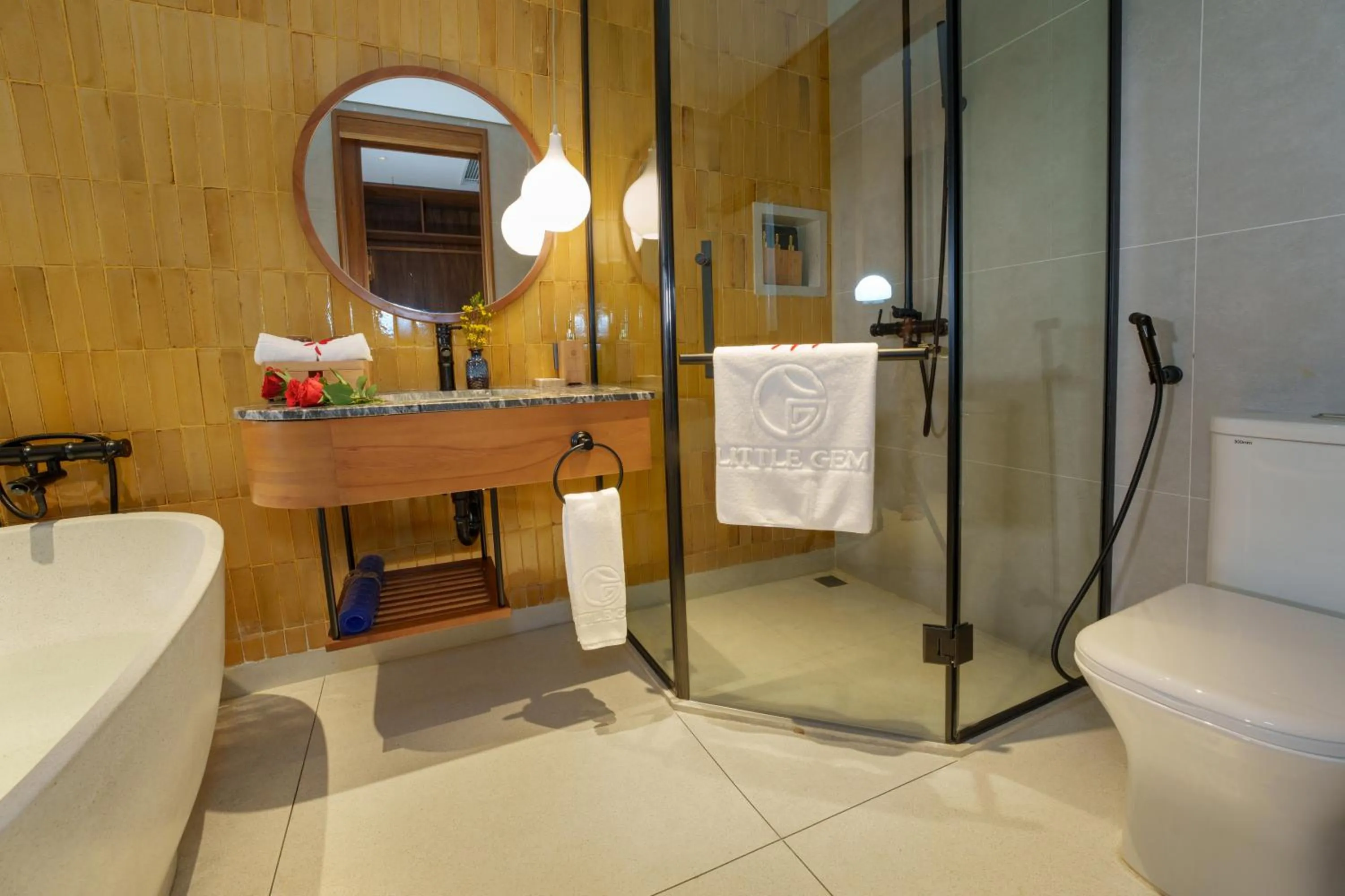 Bathroom in Little Gem. An Eco-Friendly Boutique Hotel & Spa
