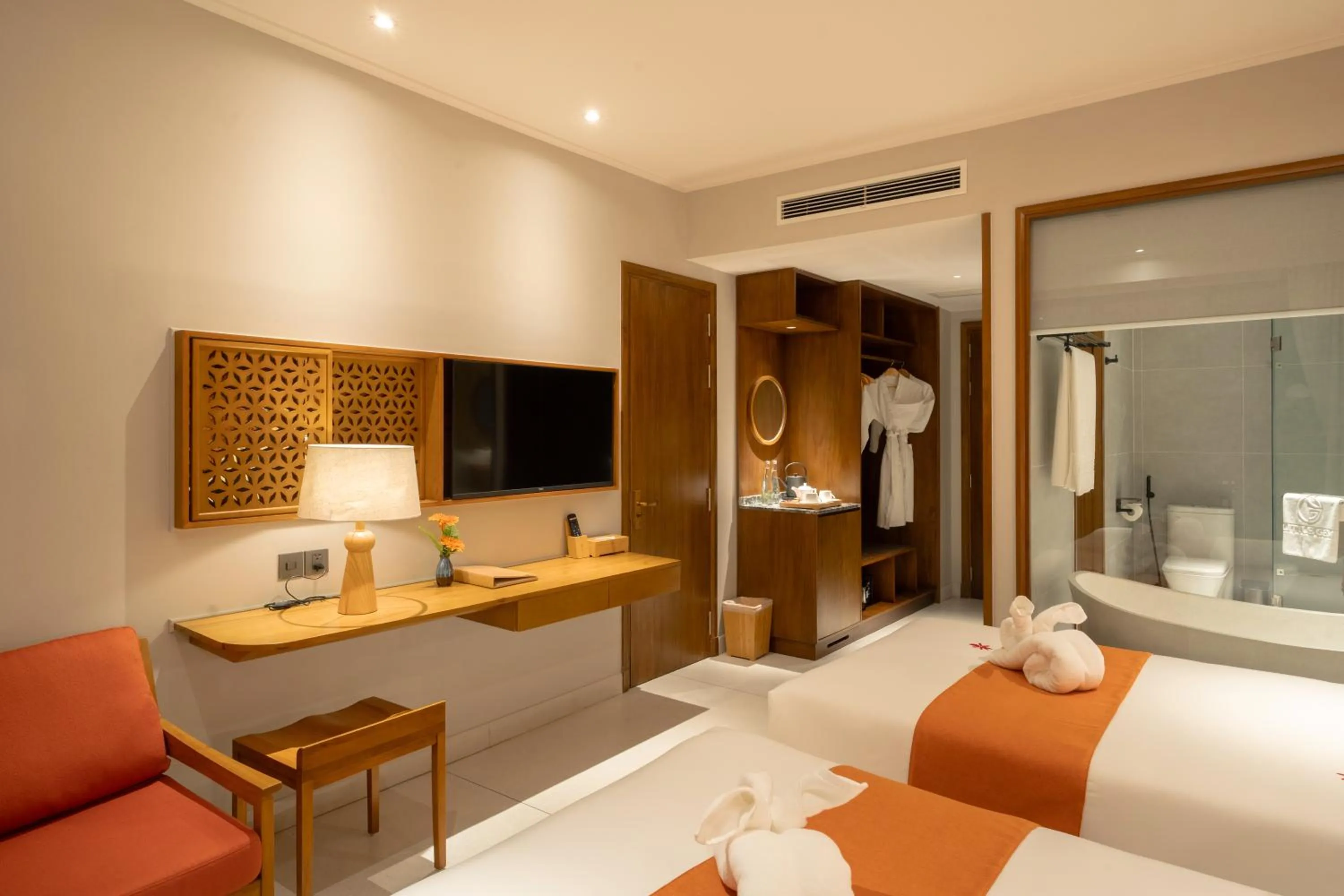 Bed in Little Gem. An Eco-Friendly Boutique Hotel & Spa