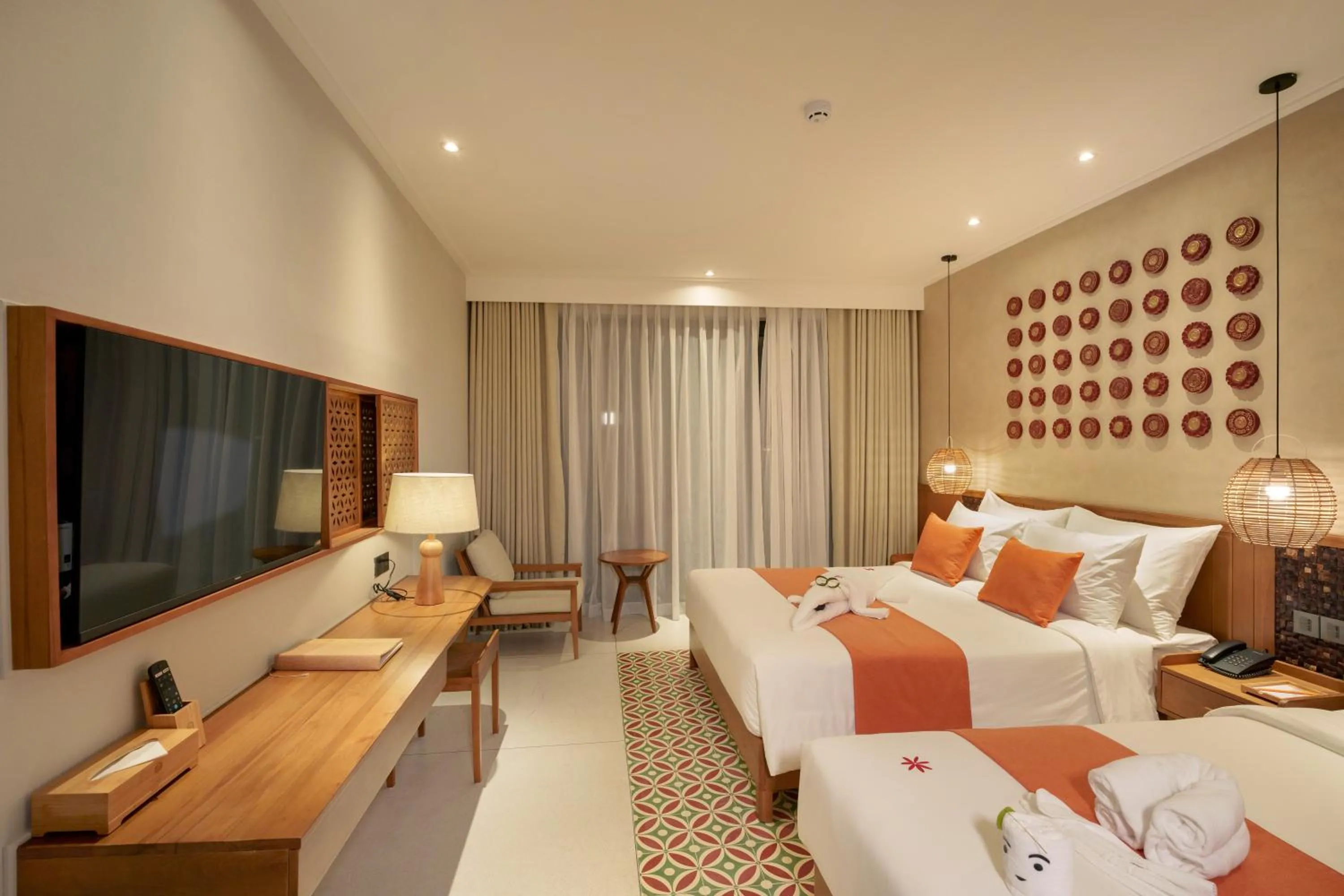 Bedroom, Bed in Little Gem. An Eco-Friendly Boutique Hotel & Spa