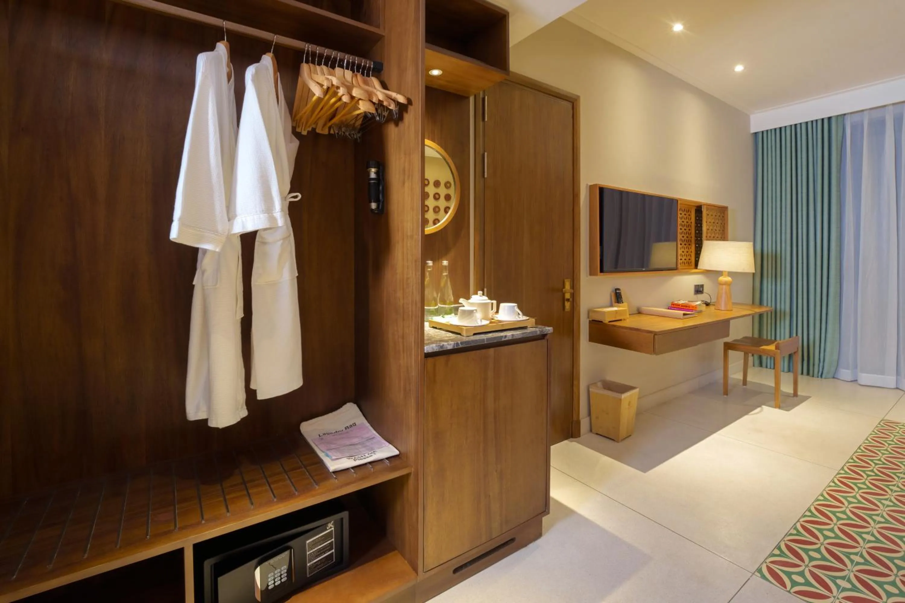 wardrobe in Little Gem. An Eco-Friendly Boutique Hotel & Spa