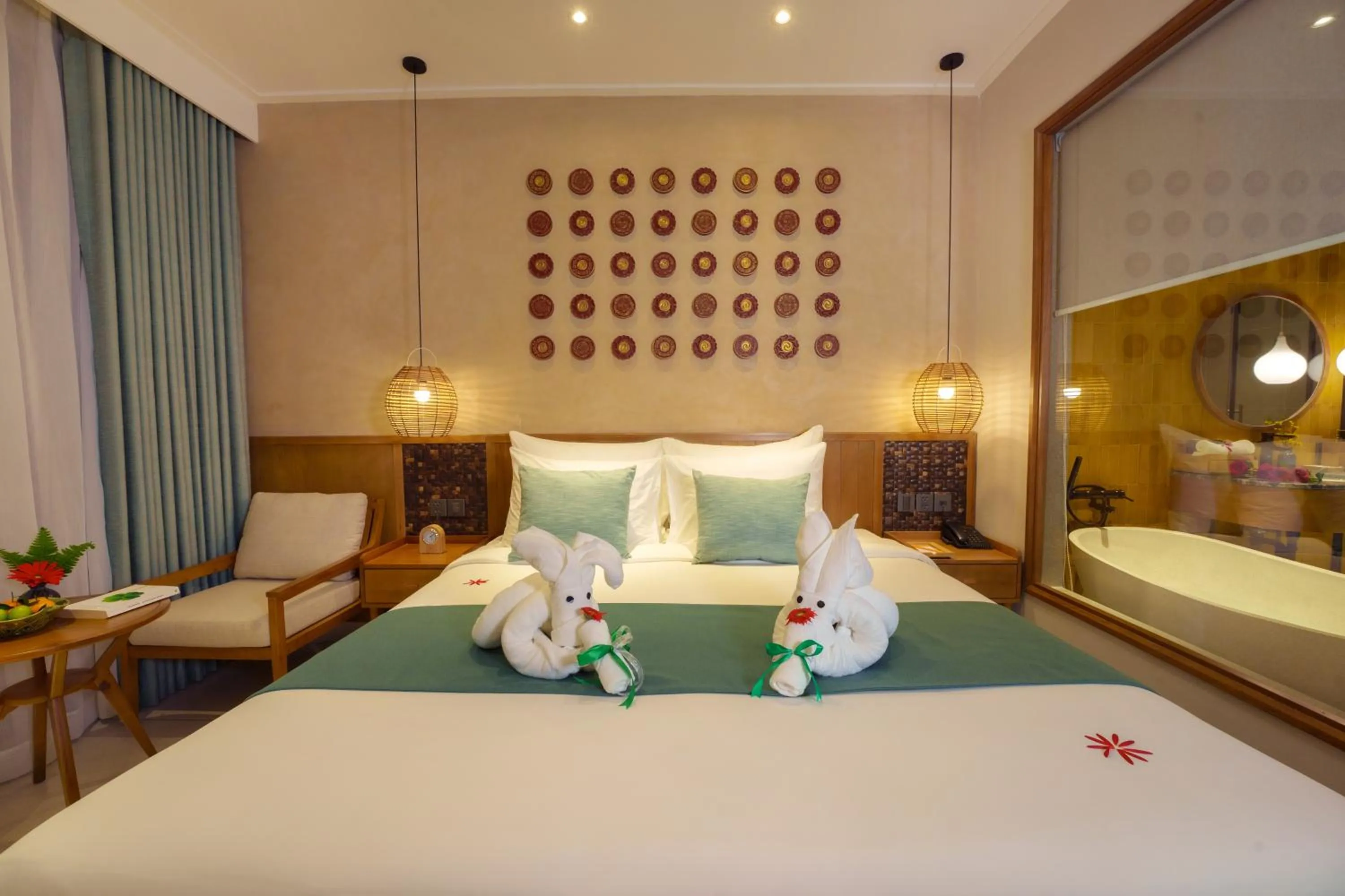 Bed in Little Gem. An Eco-Friendly Boutique Hotel & Spa