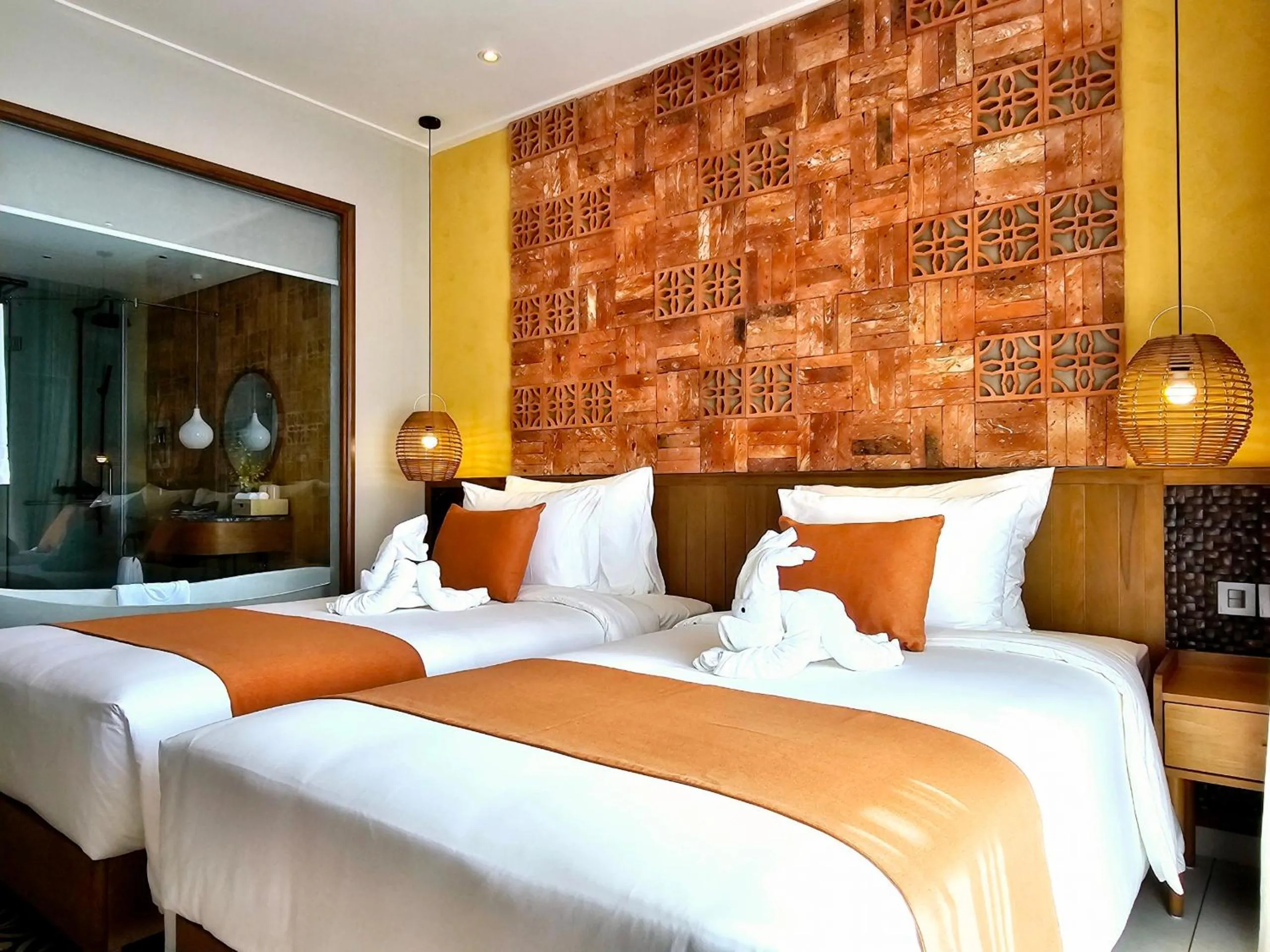 Bed in Little Gem. An Eco-Friendly Boutique Hotel & Spa