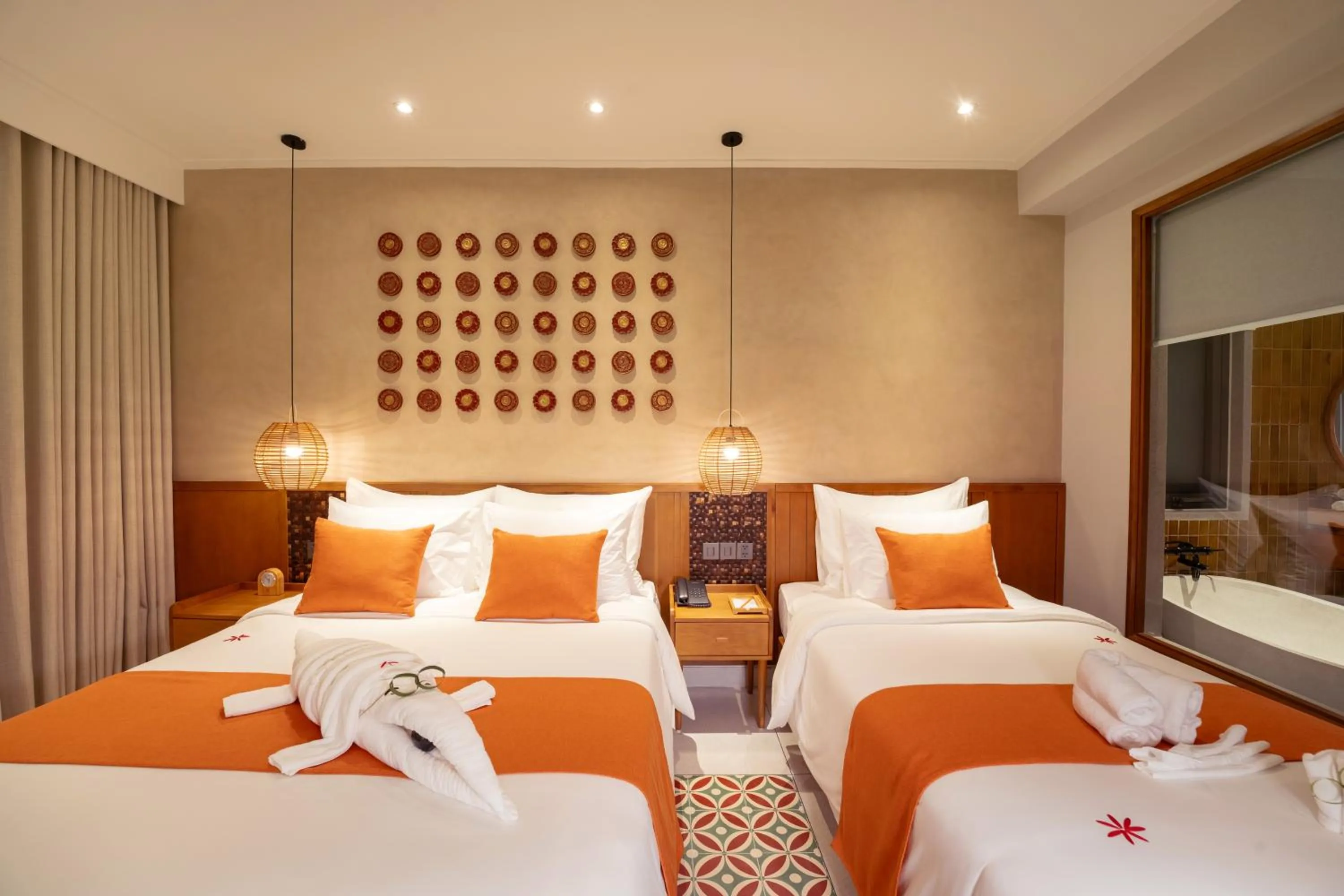 Bed in Little Gem. An Eco-Friendly Boutique Hotel & Spa