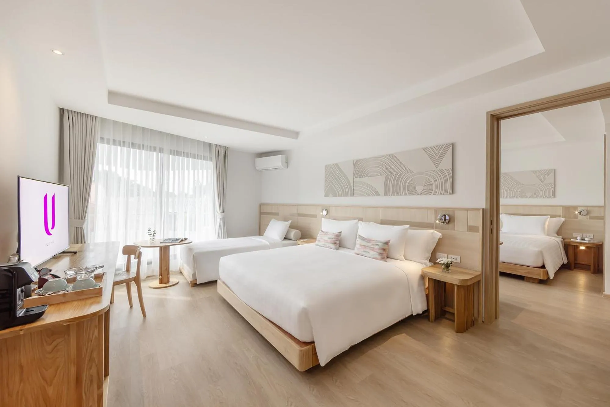 Bedroom, Bed in U Hua Hin