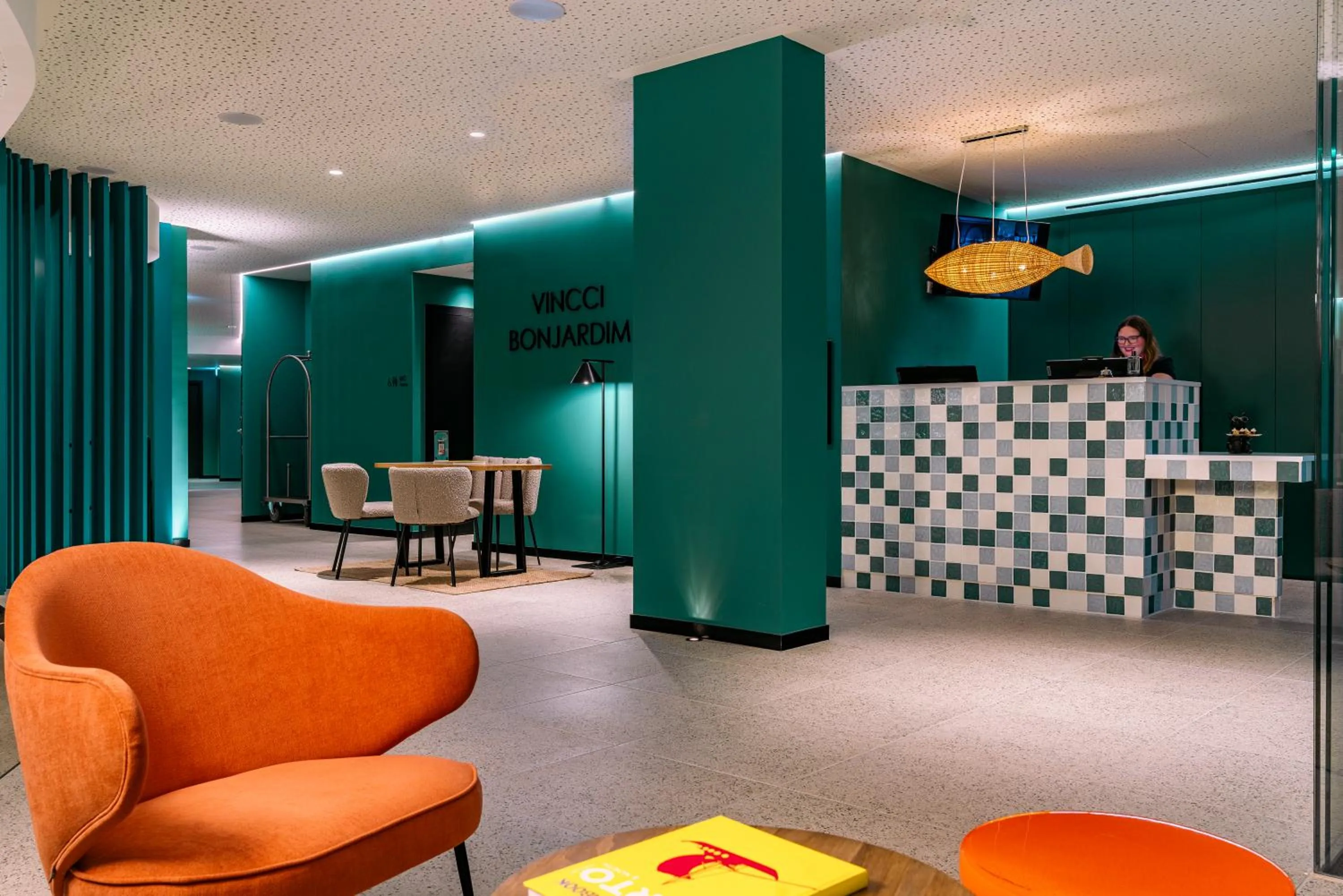 Lobby or reception in Vincci Bonjardim