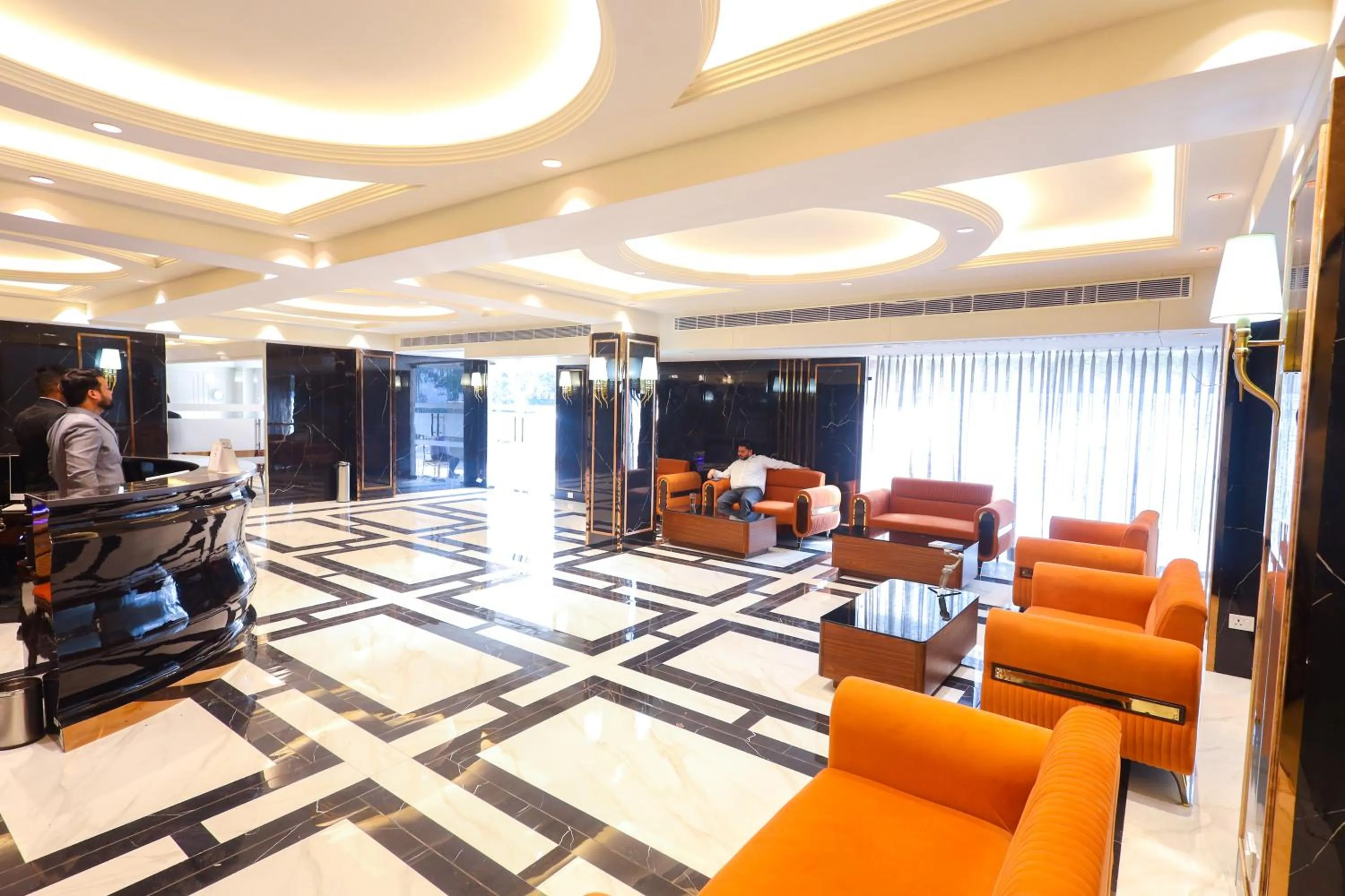 Lobby or reception in Clay Inn Hotel, Sohna Road, Sector 49, Gurugram