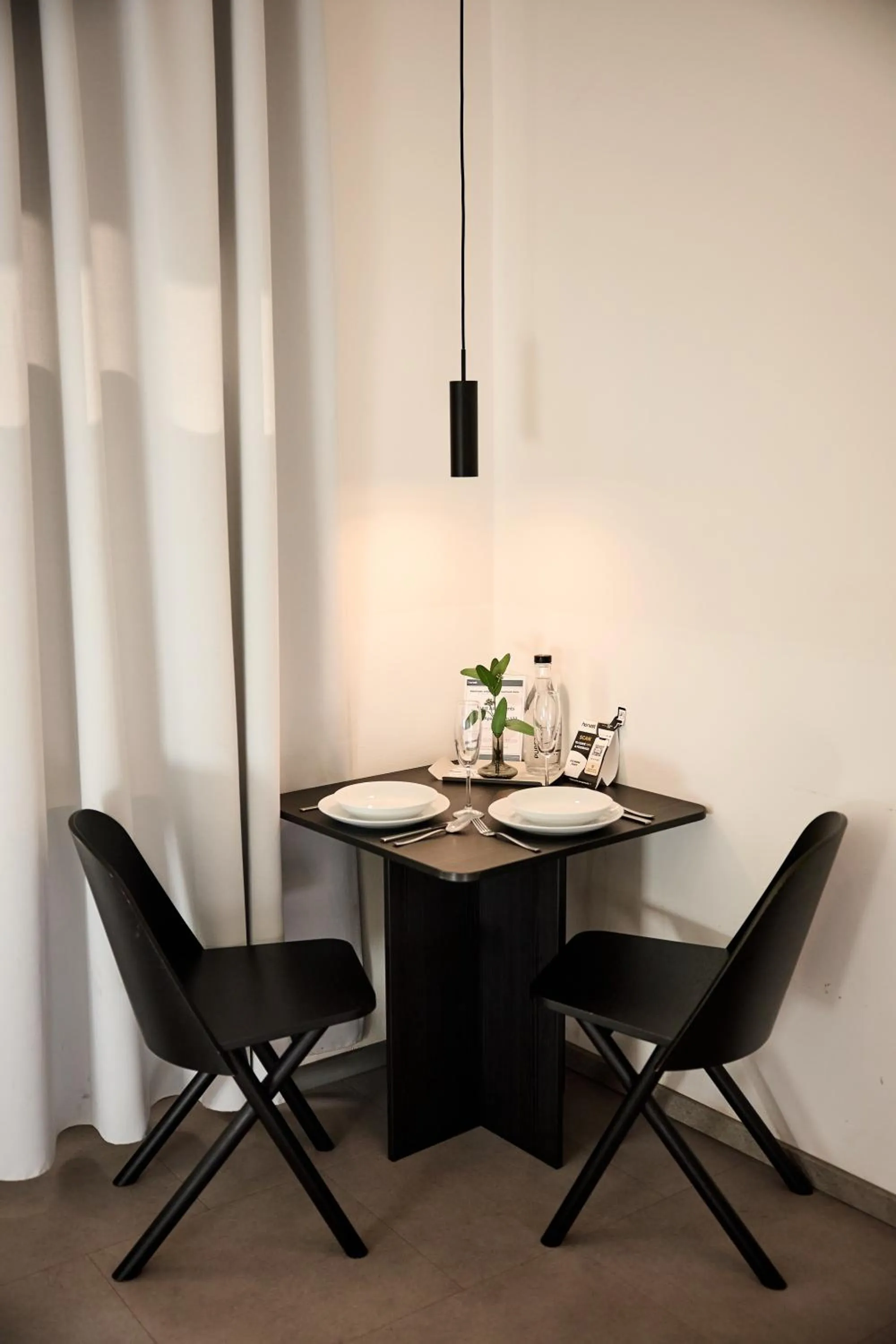 Seating area in HONEST Karlin