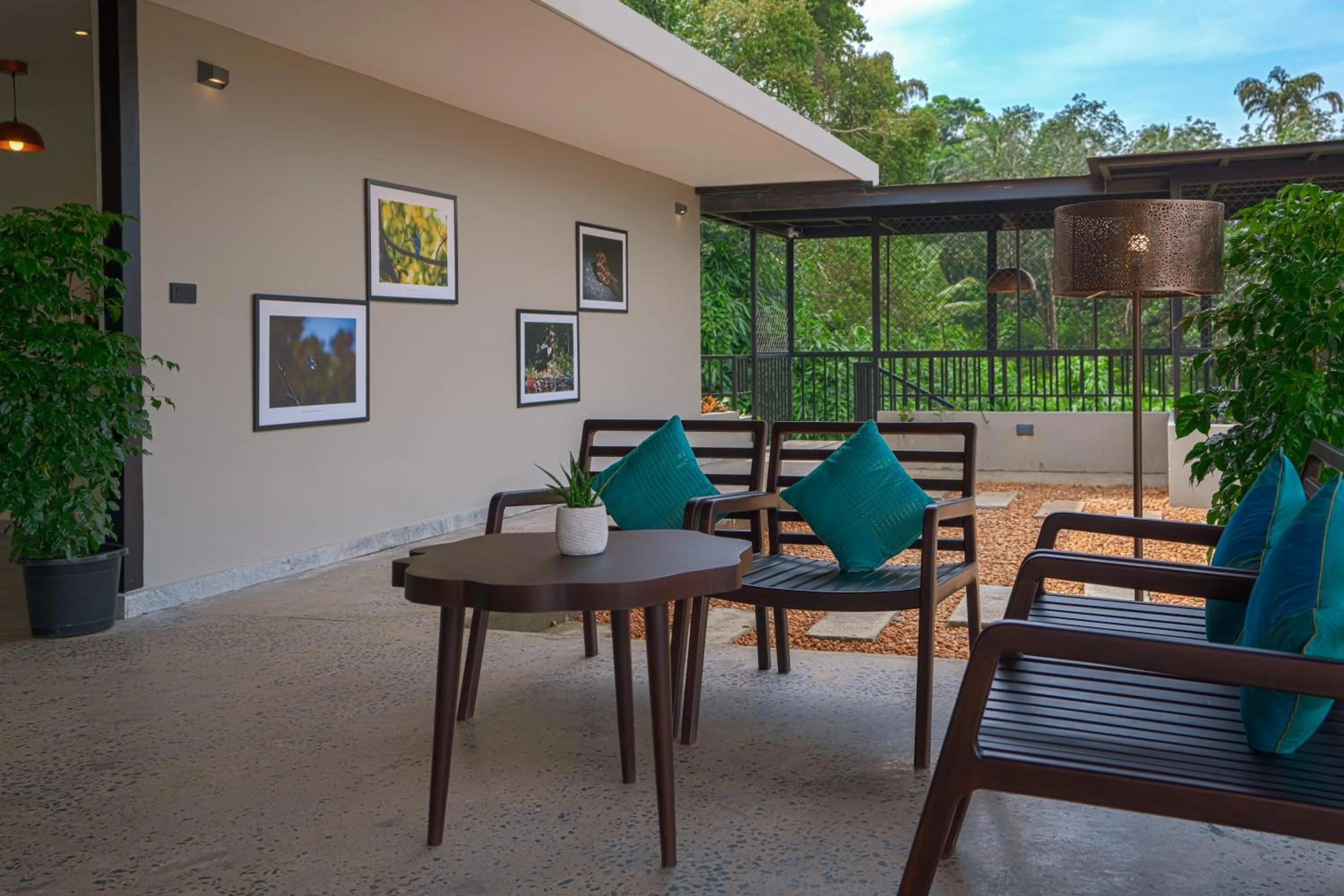 Lobby or reception in Maram Resort Mamalakandam