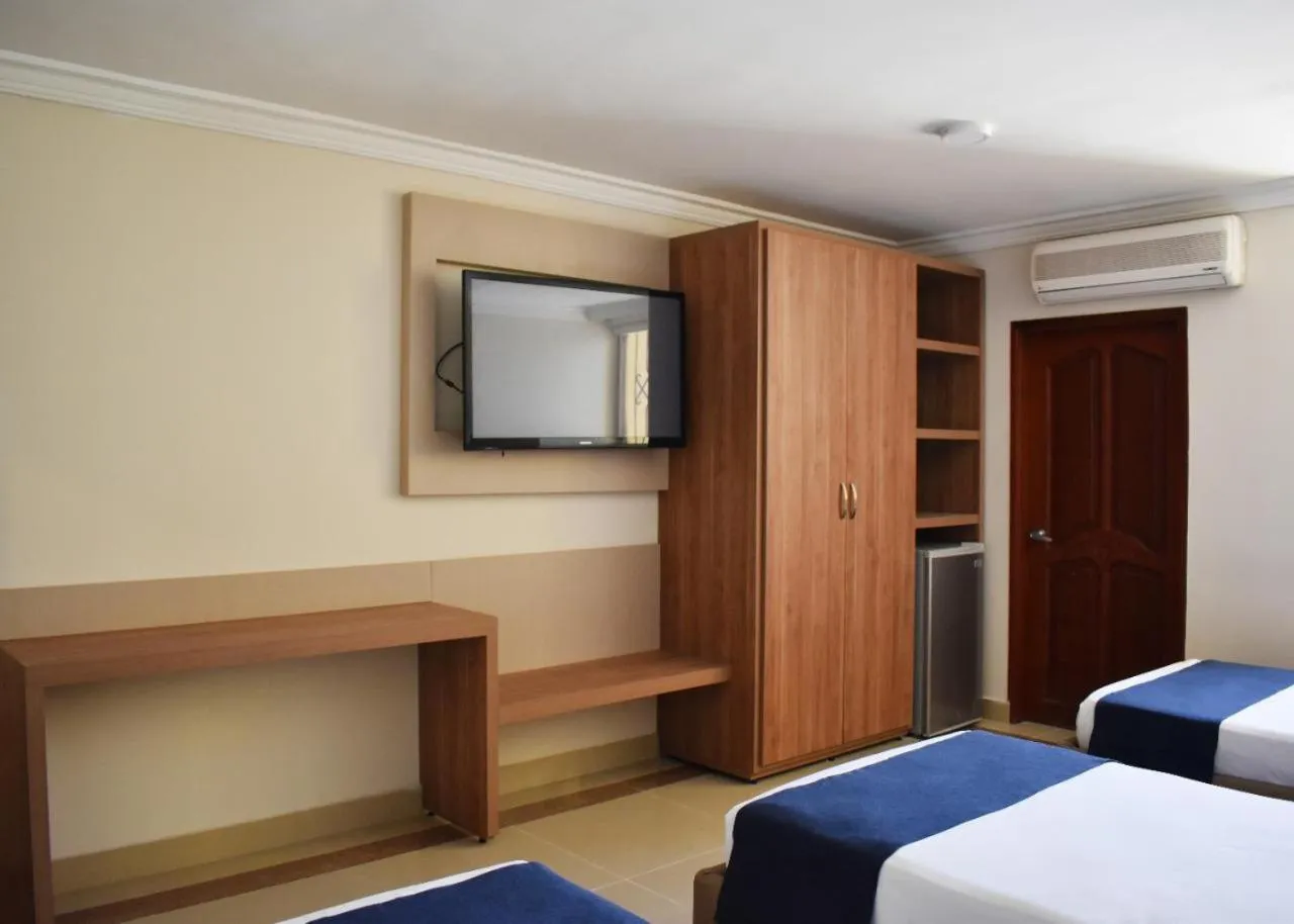 Bed in Hotel Caribe 79