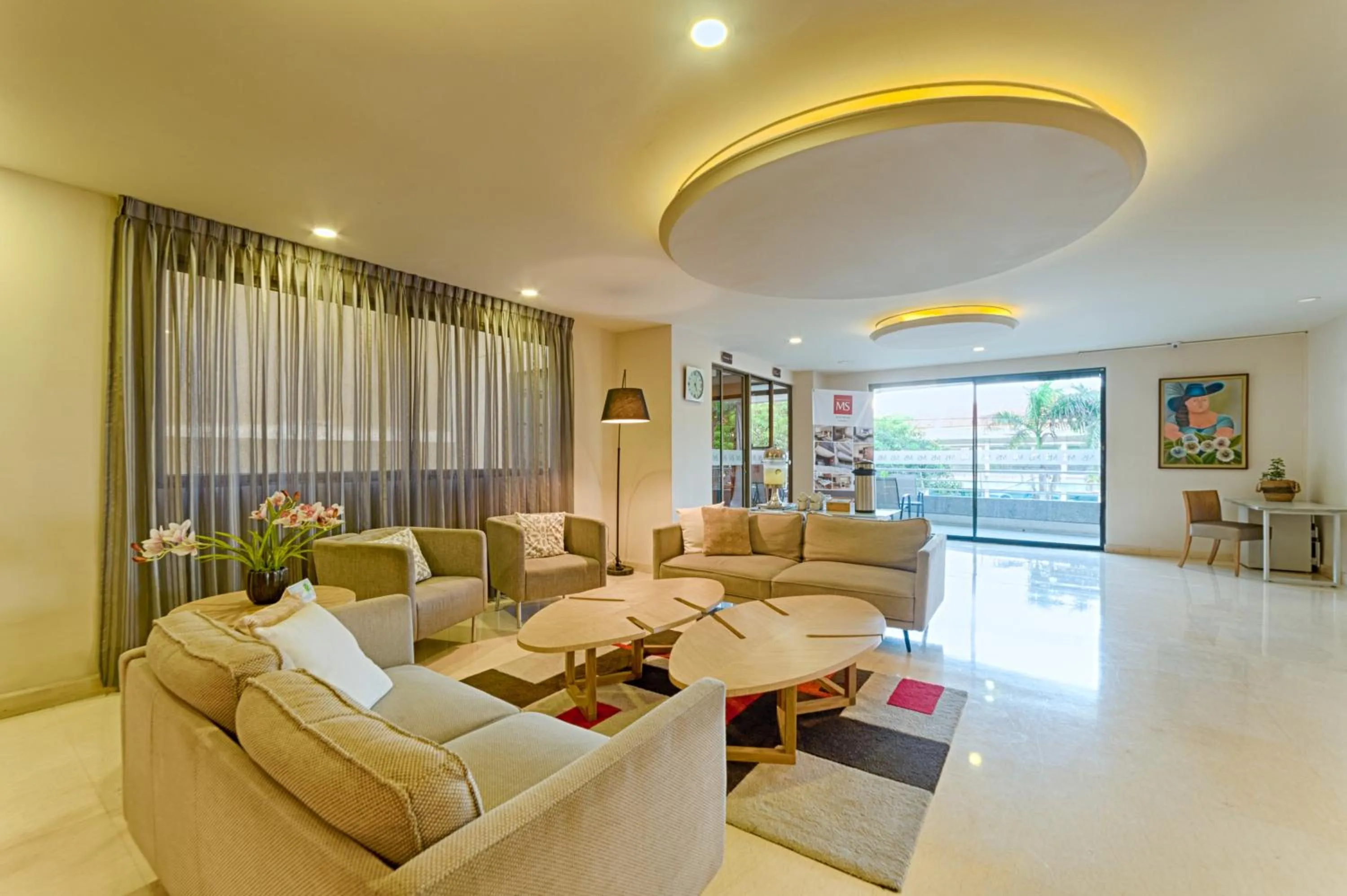 Lobby or reception in Hotel Caribe 79