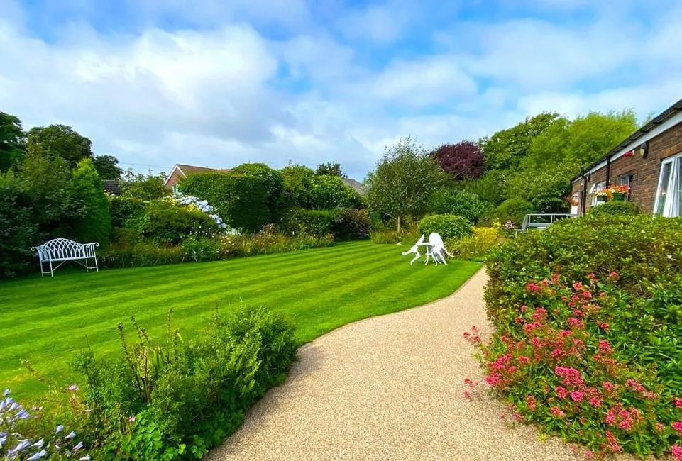 Garden in The Coast Yard B & B and Garden Chalets