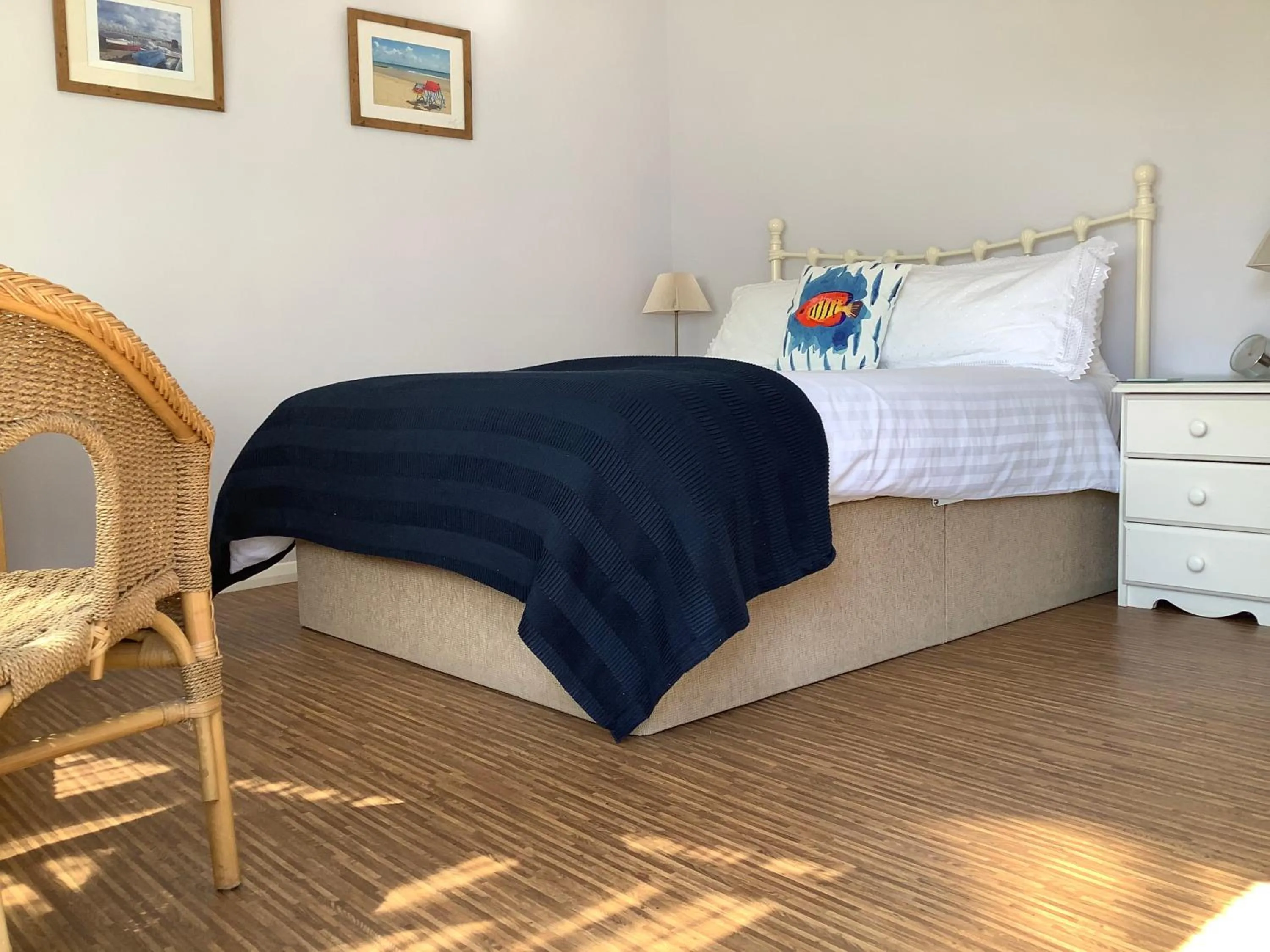 Bed in The Coast Yard B & B and Garden Chalets