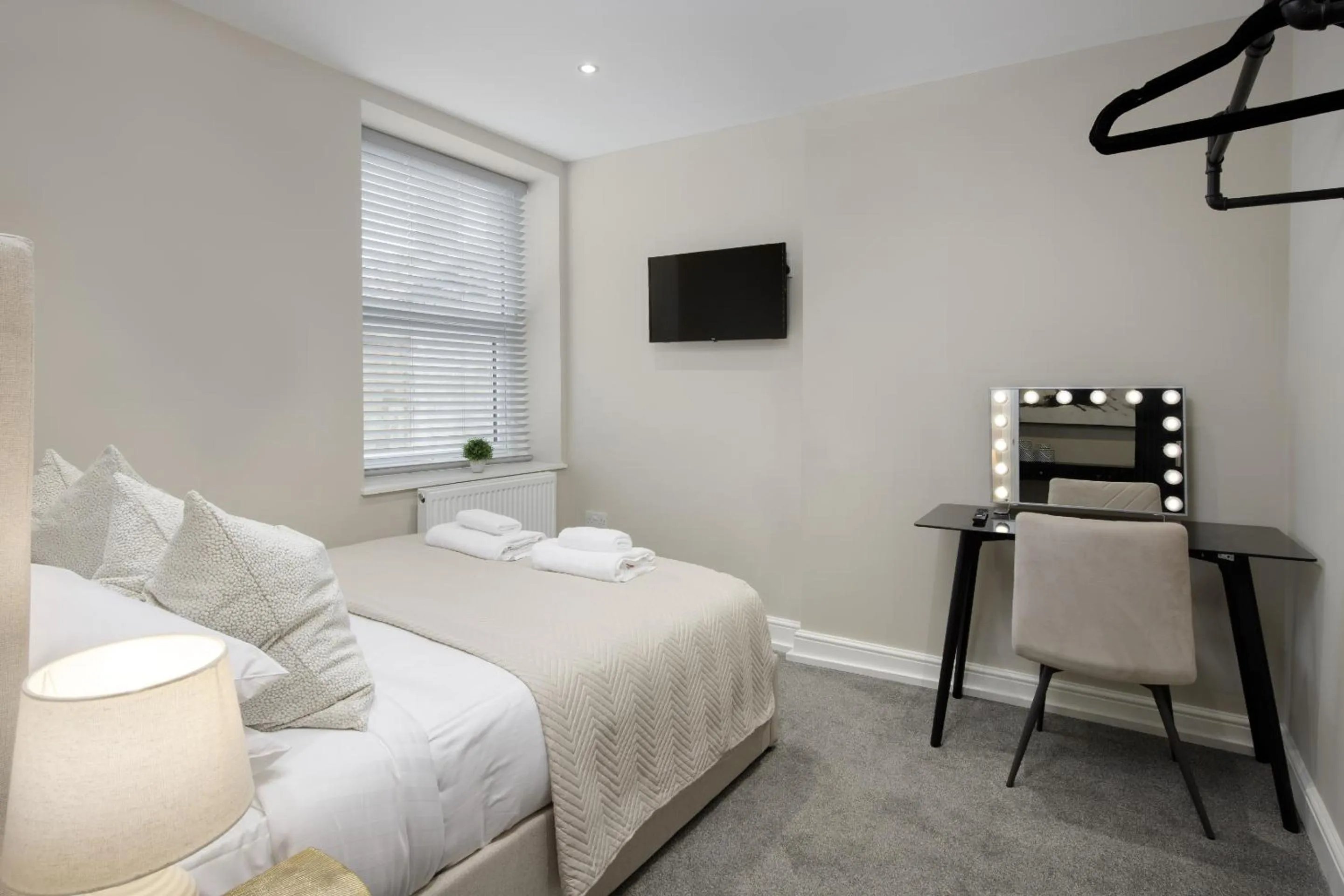 Bedroom, Bed in The Blackpool Beach Boutique Apartments