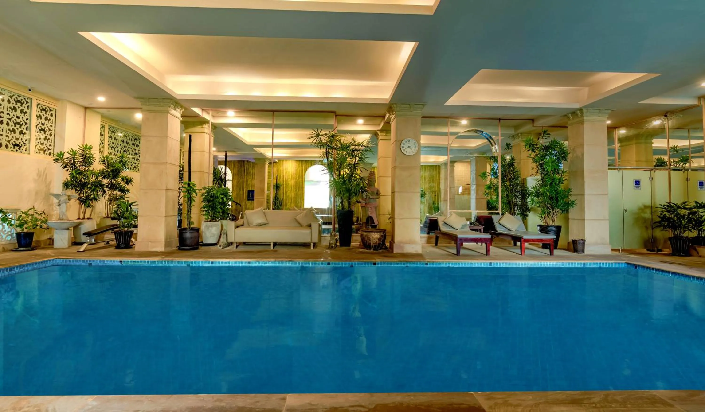 Swimming pool in Palace Gate Hotel & Residence by EHM