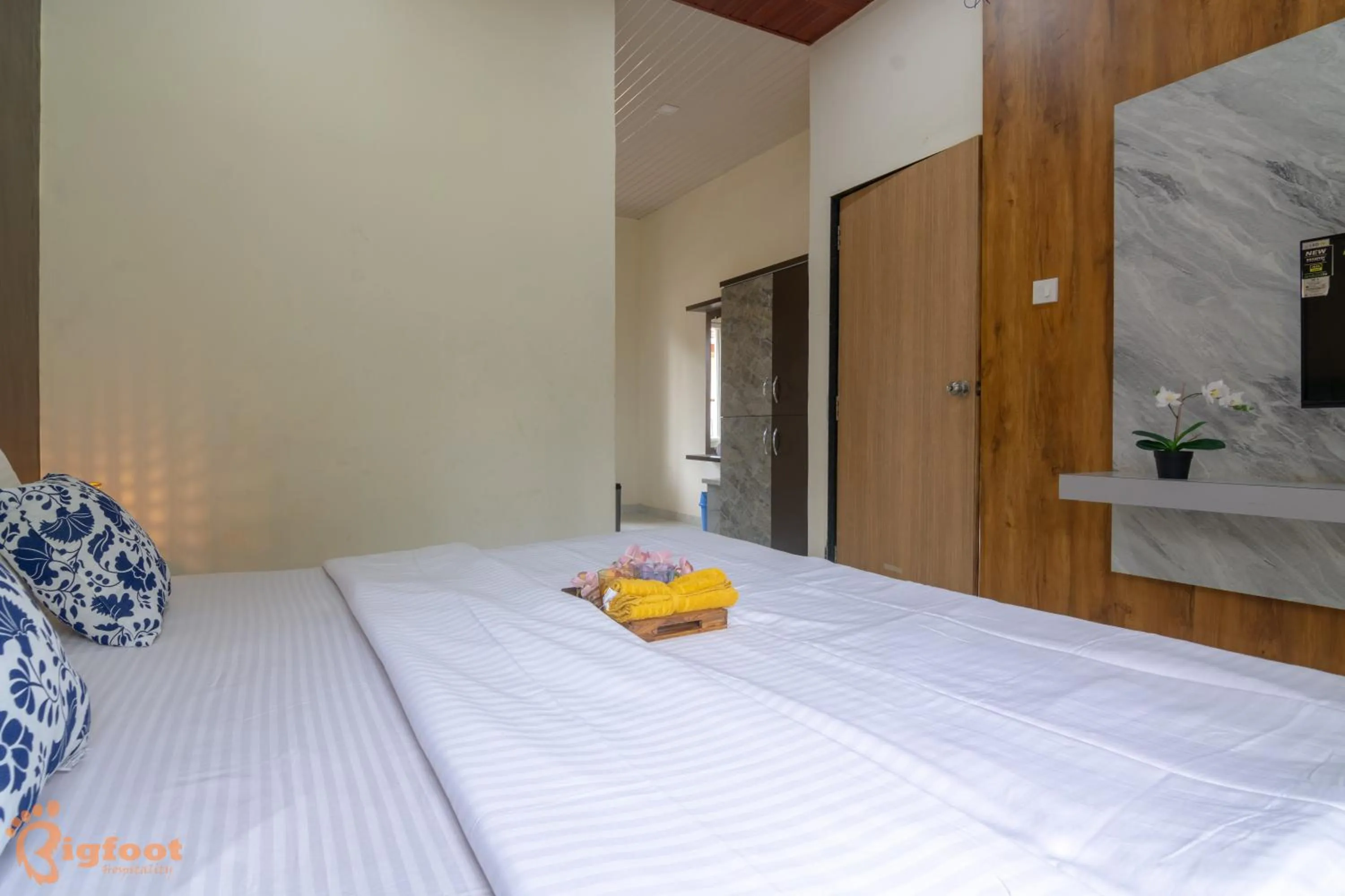 Bed in Arnnas Resort Diveagar