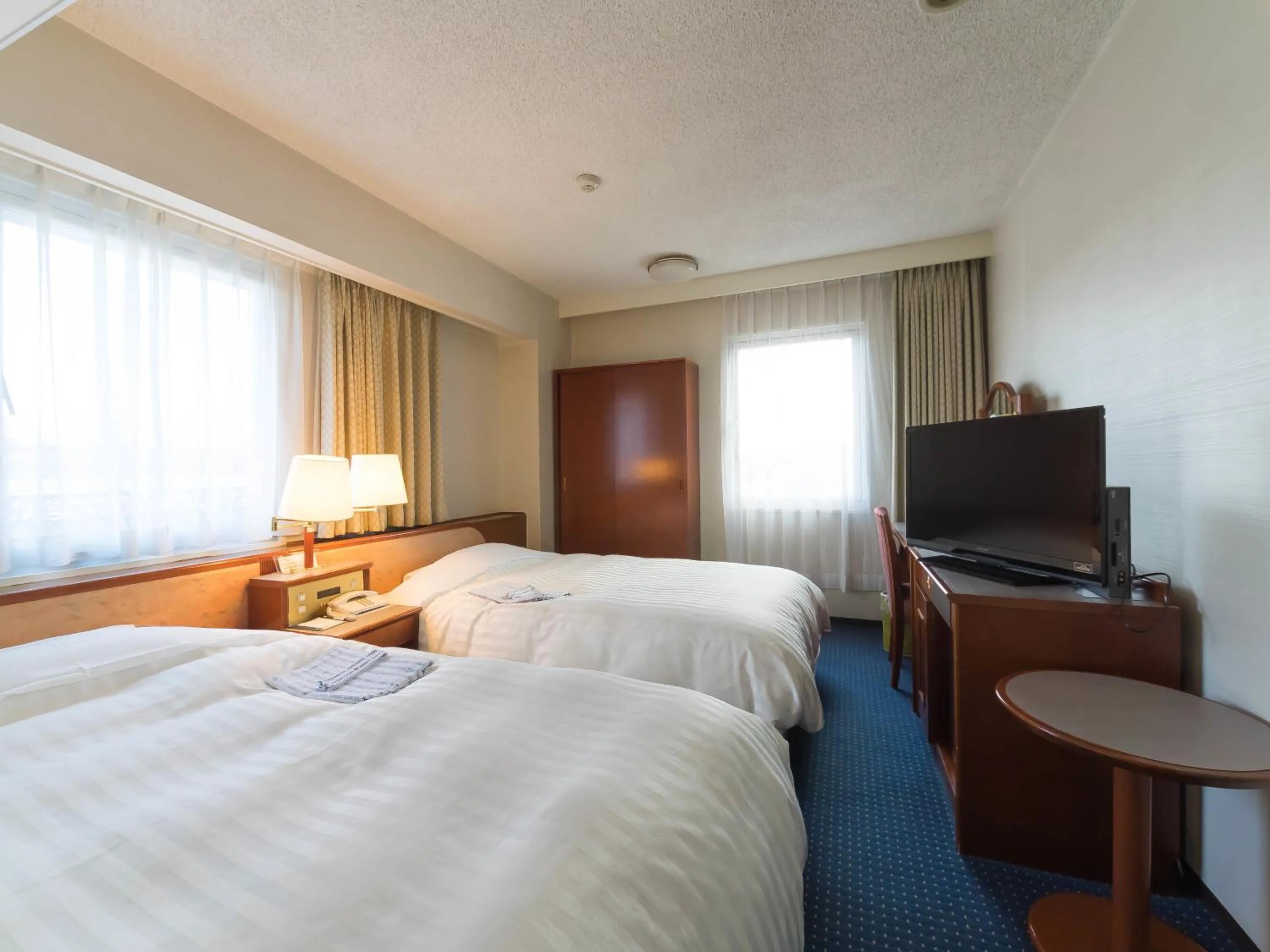 Photo of the whole room, Bed in Hotel Matsunoka Ichinoseki