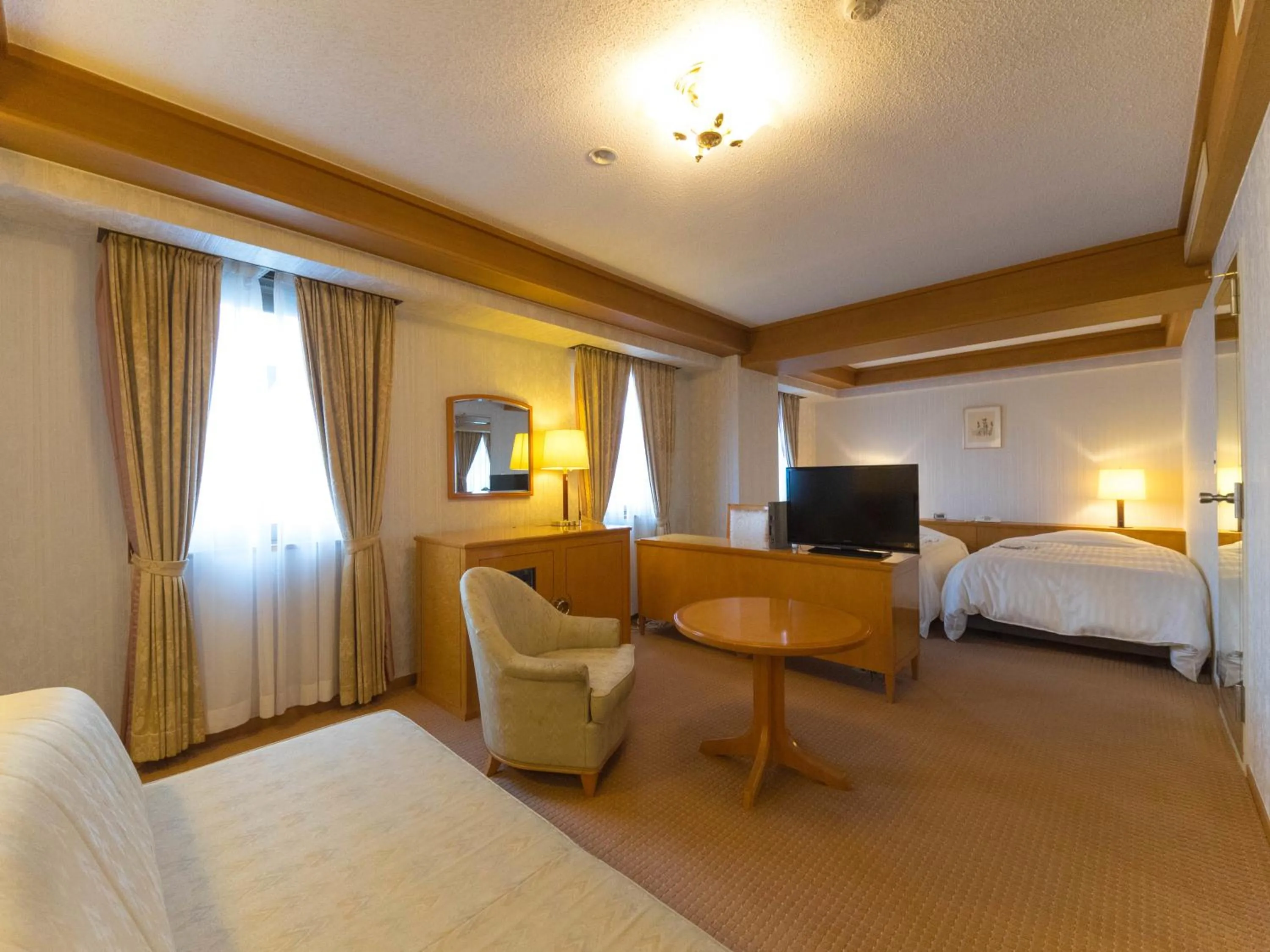 Photo of the whole room, Bed in Hotel Matsunoka Ichinoseki