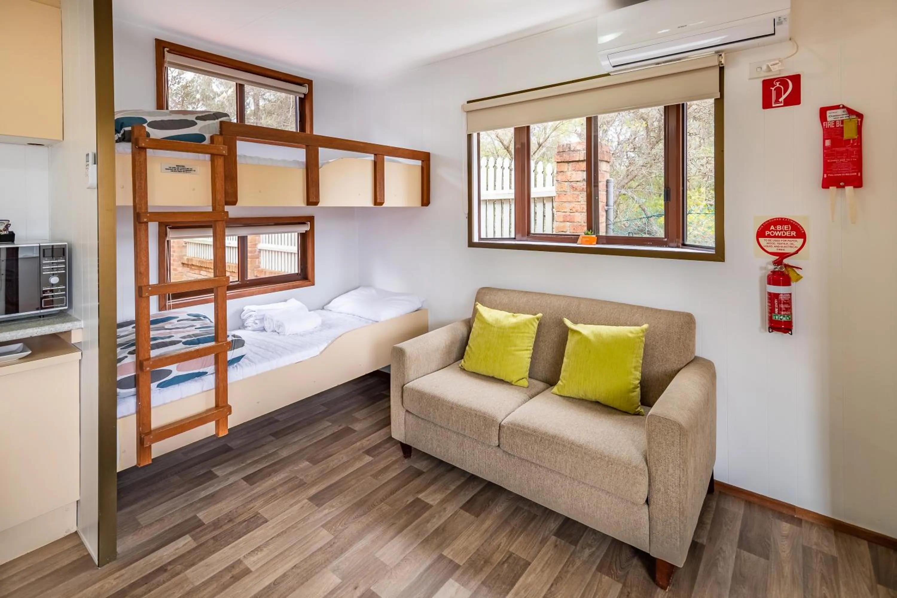 bunk bed, Bed in NRMA Broulee Holiday park