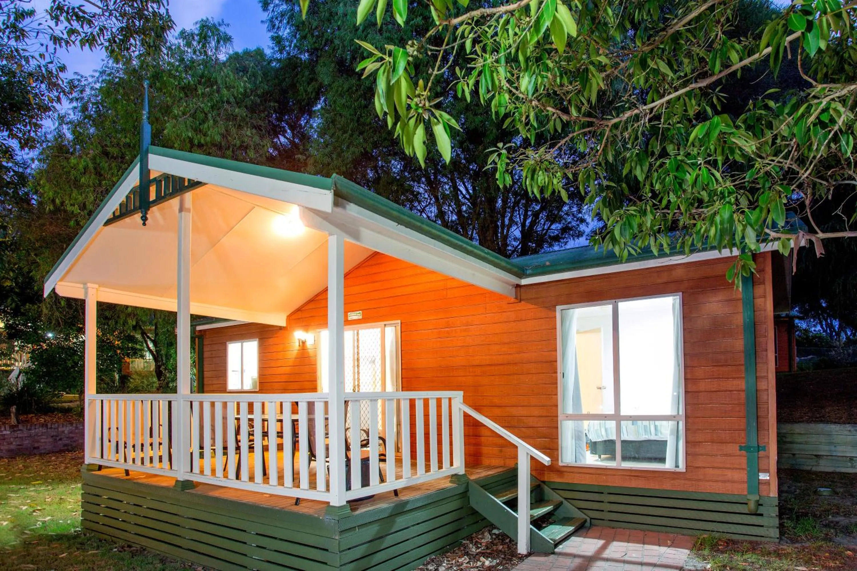 Property building in NRMA Broulee Holiday park