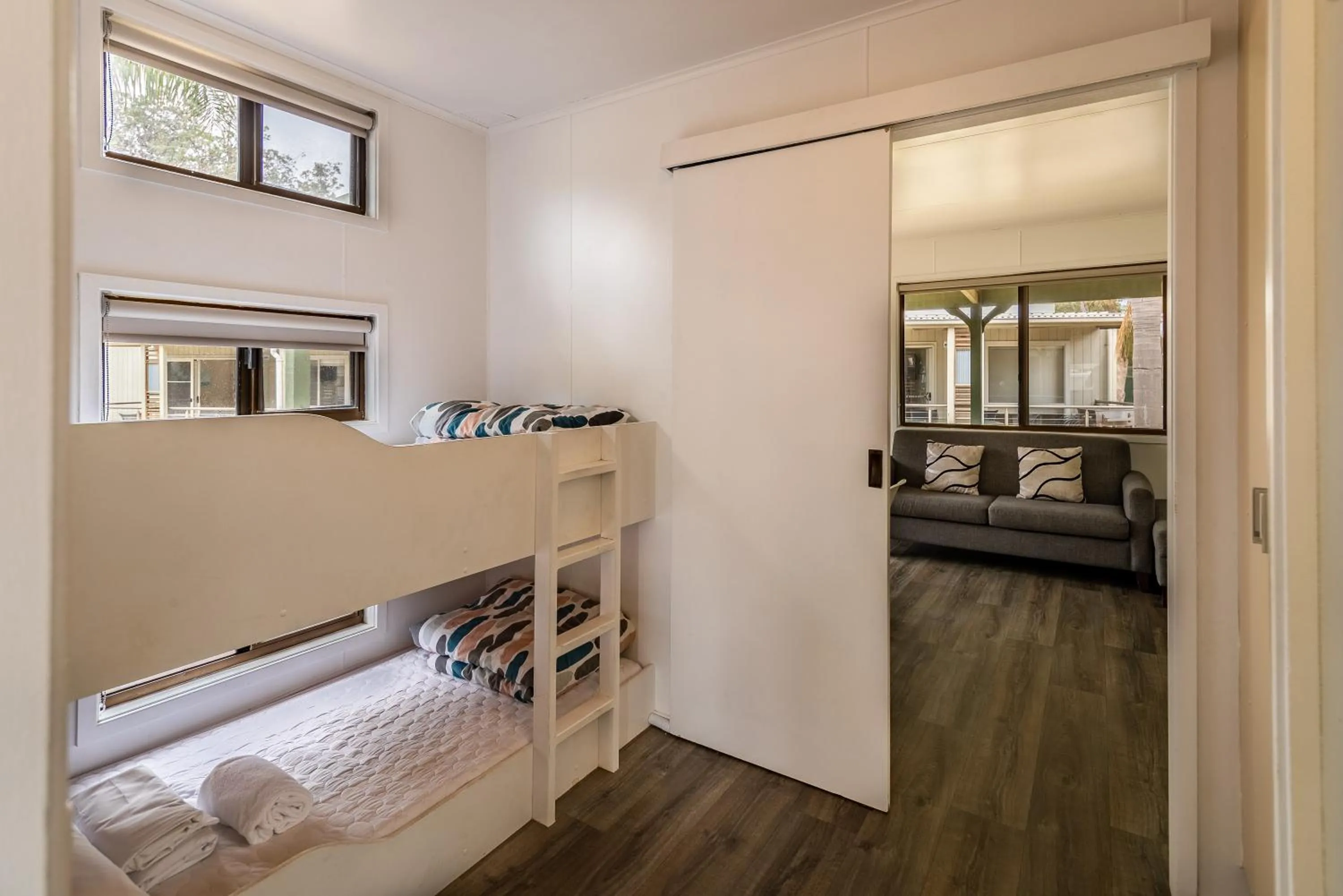 bunk bed, Bed in NRMA Broulee Holiday park