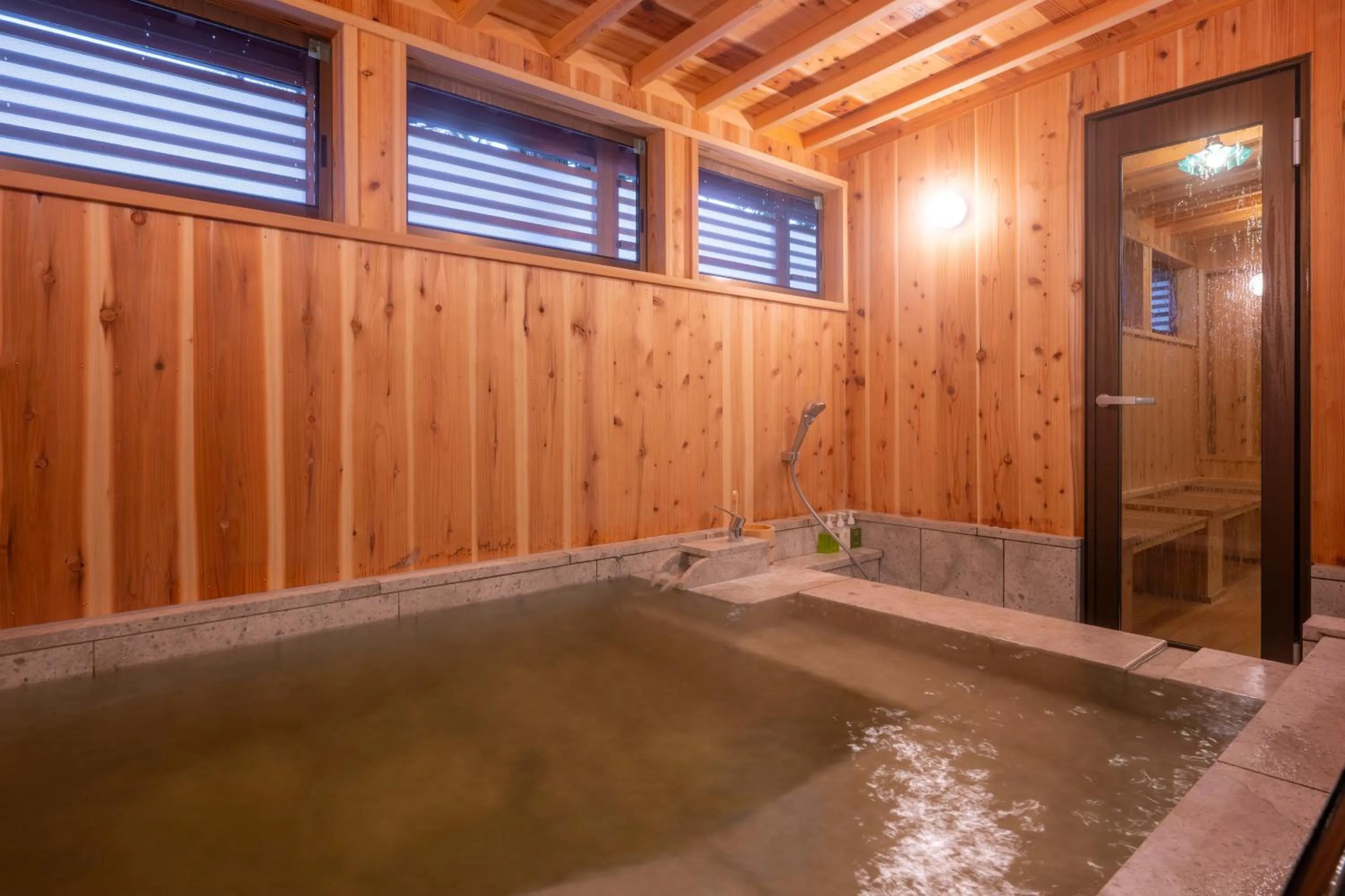 Hot Spring Bath in Hotel Sekifu