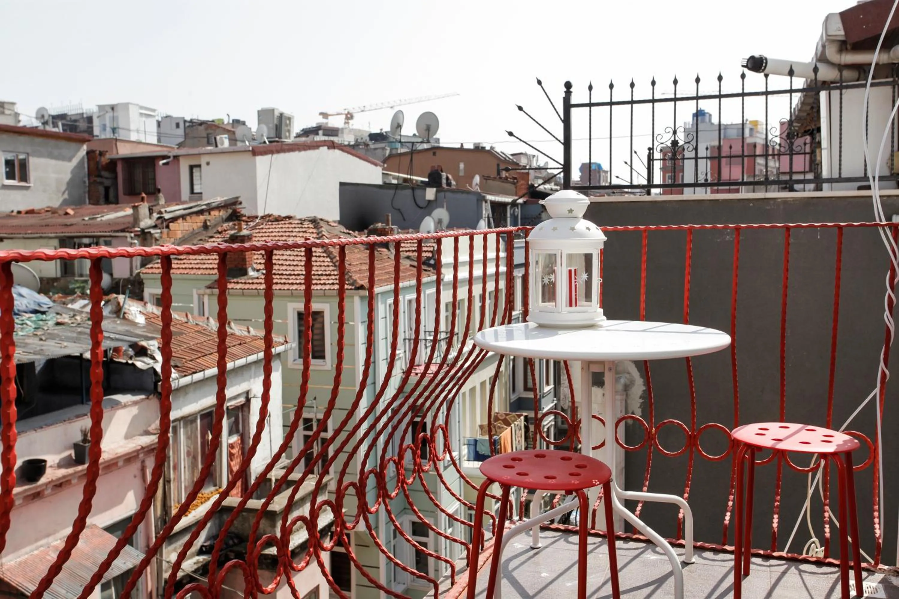 Balcony/Terrace in Detay Suites Taksim