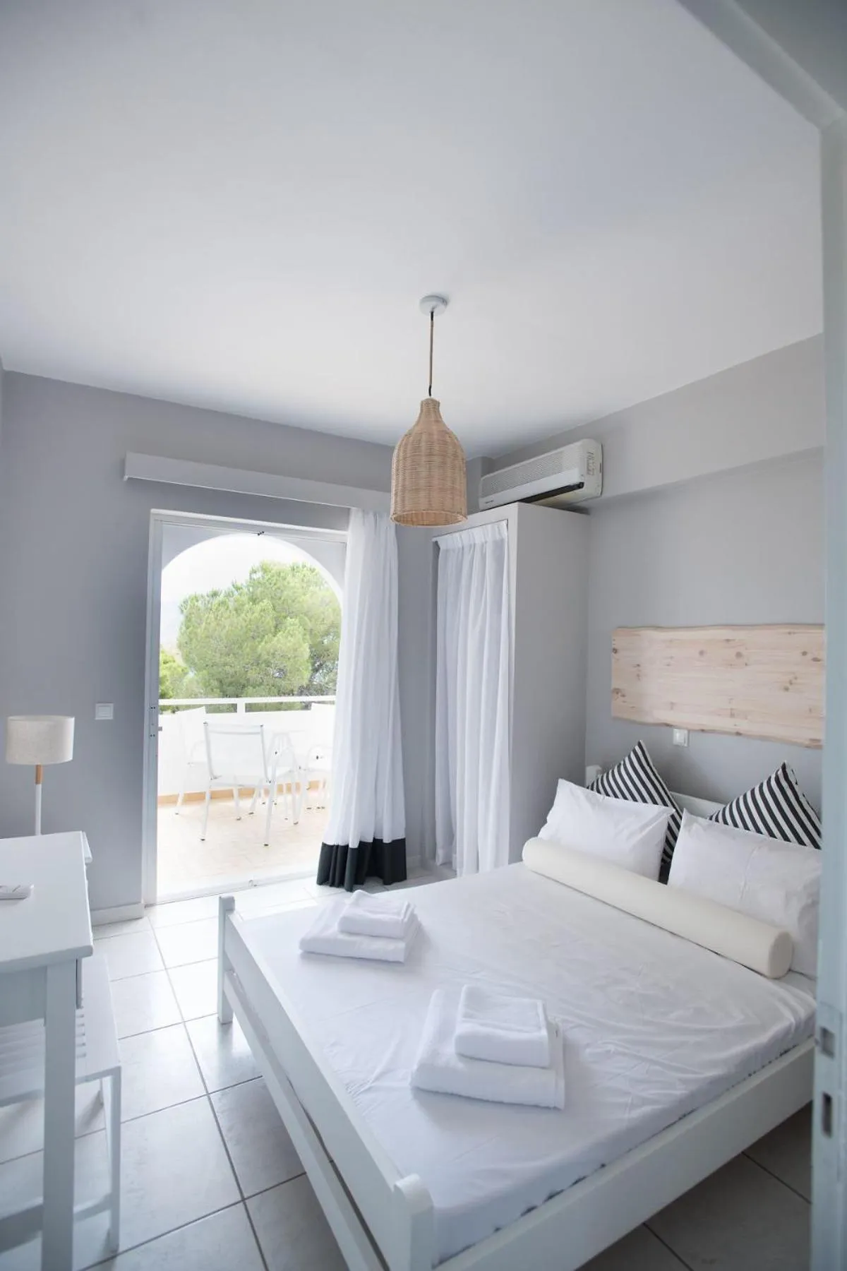 Decorative detail, Bed in Akra Morea Hotel & Residences