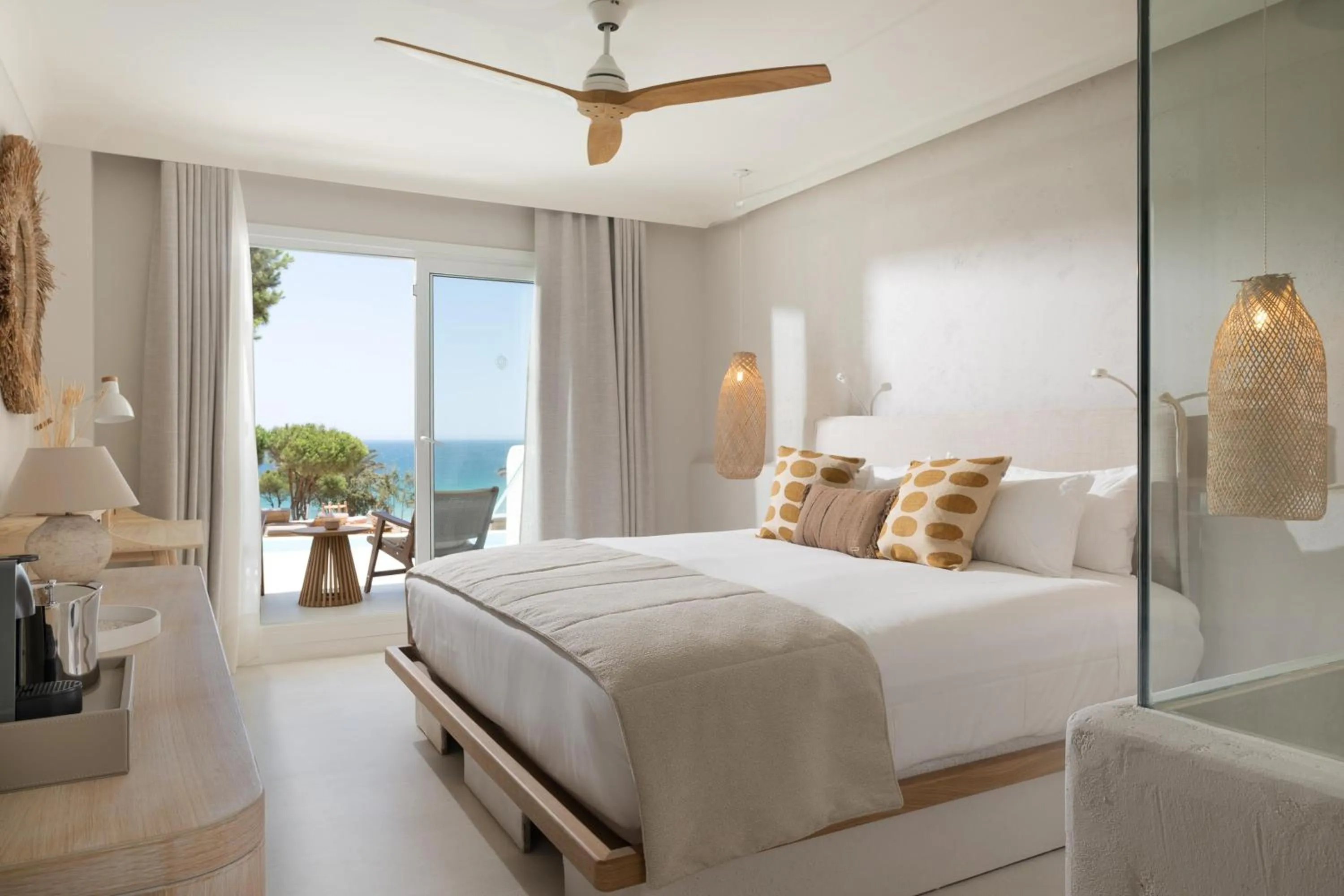 Photo of the whole room, Bed in DAIA Slow Beach Hotel Conil - Adults Only Recommended