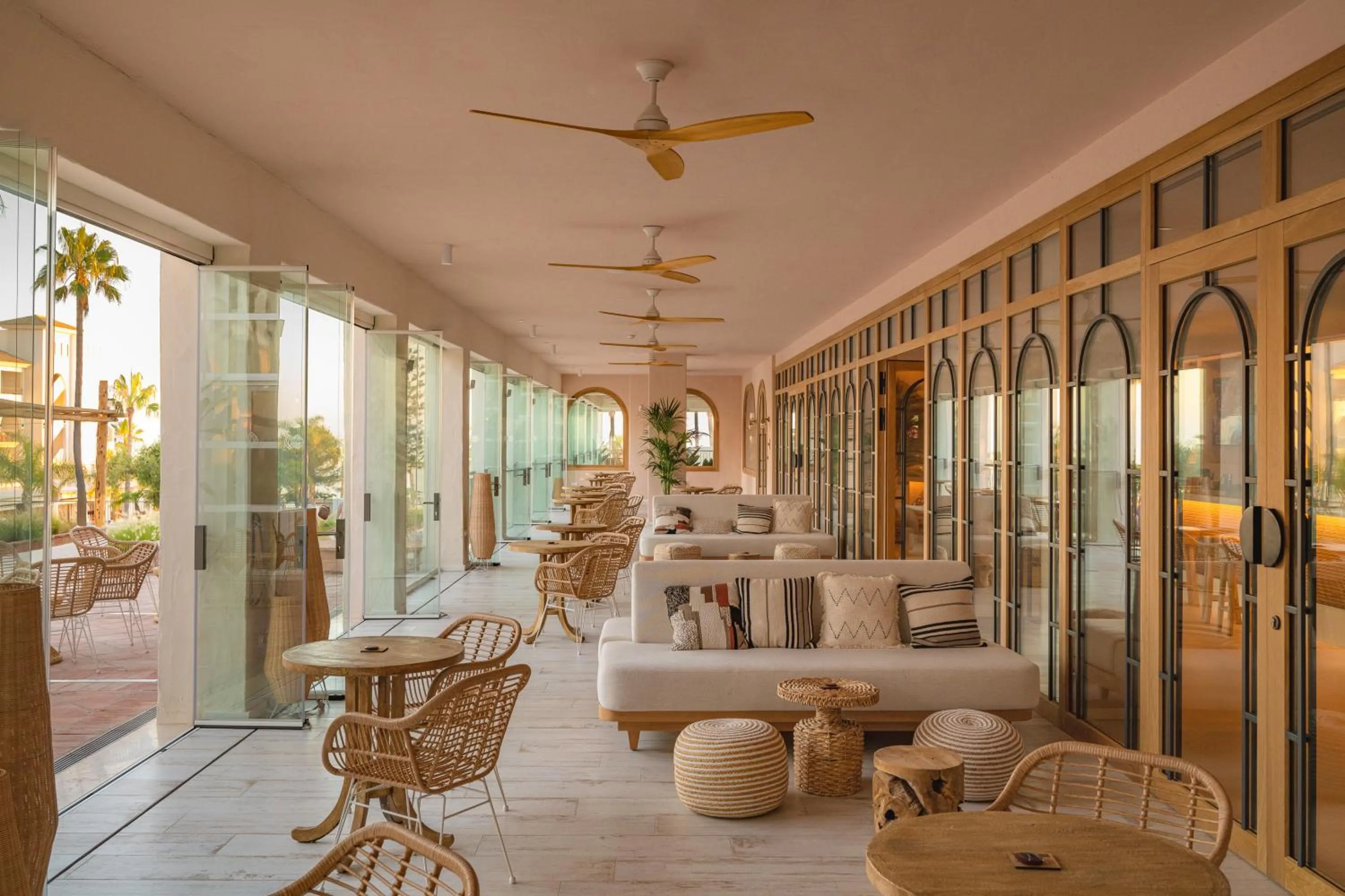 Seating area in DAIA Slow Beach Hotel Conil - Adults Only Recommended