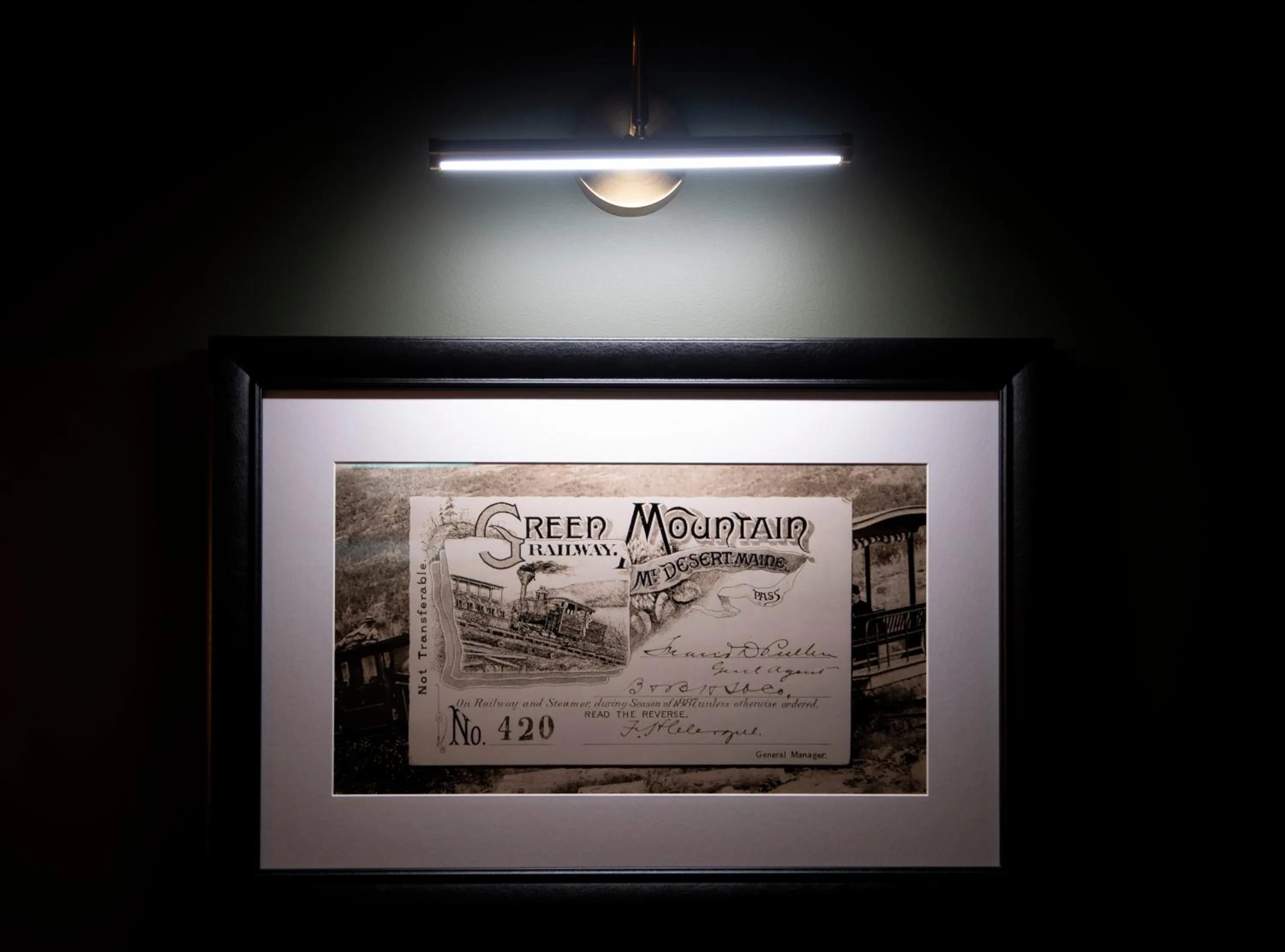 Decorative detail in The Pathmaker Hotel