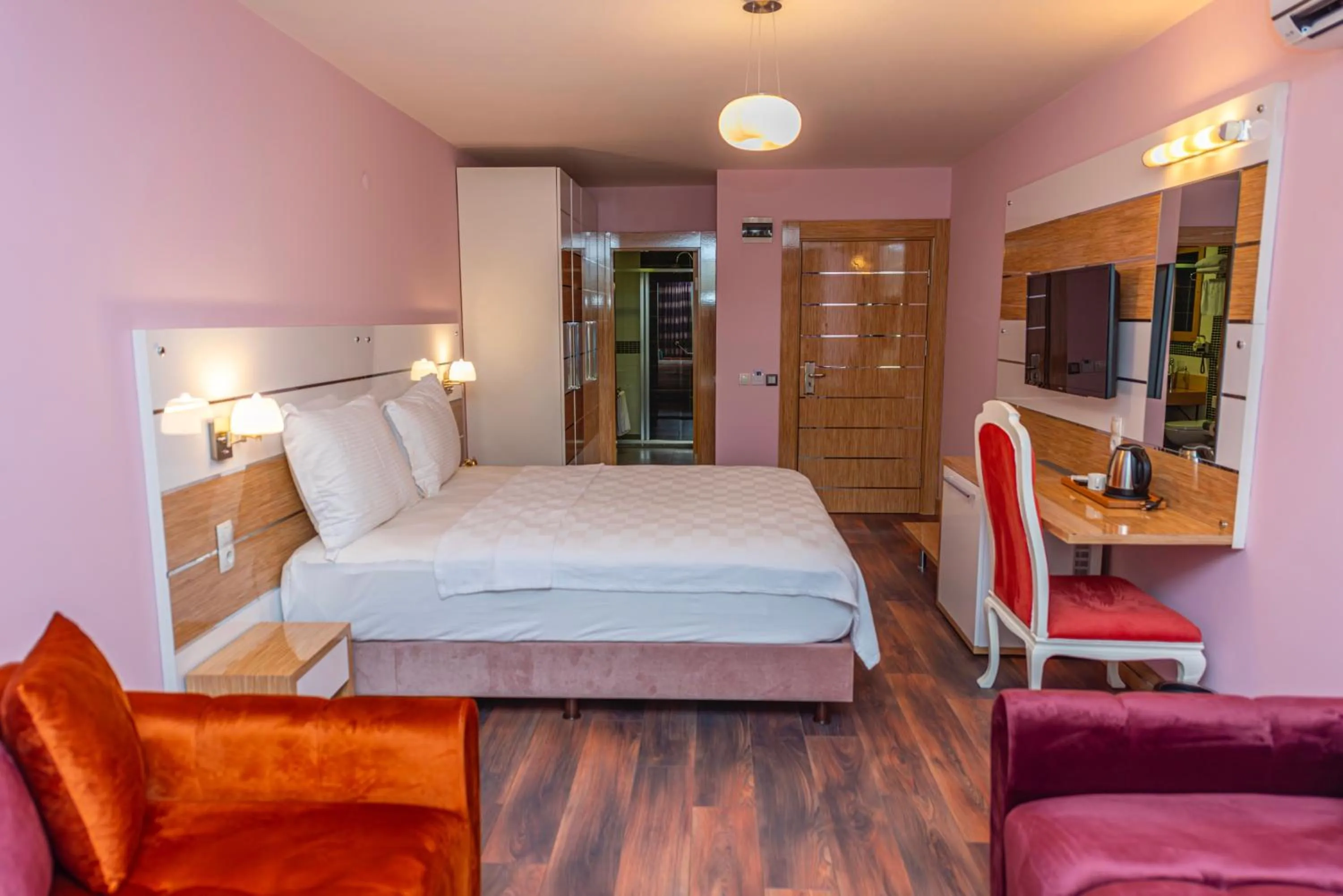 Bed in TOK EPİK HOTEL