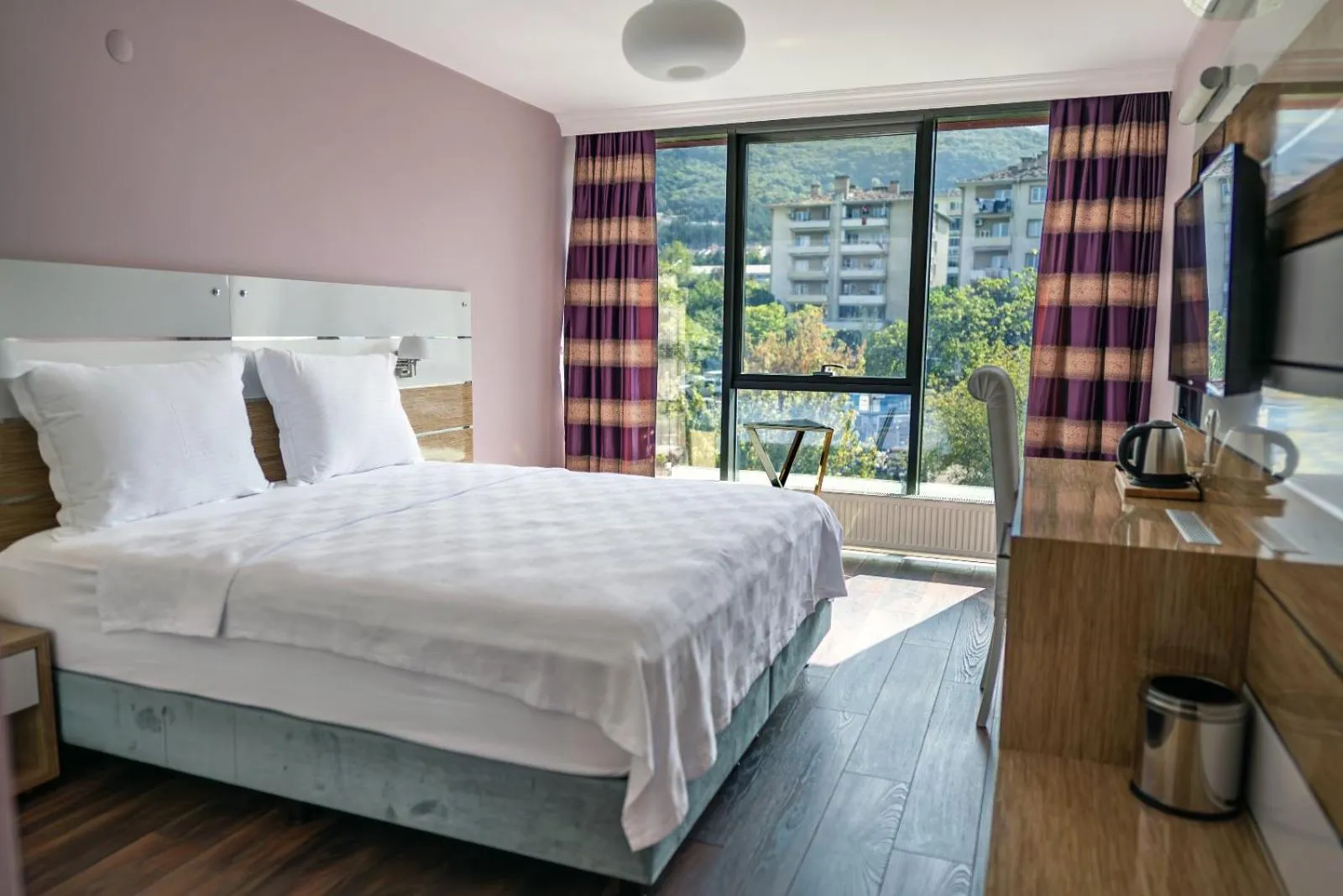 Bed in TOK EPİK HOTEL