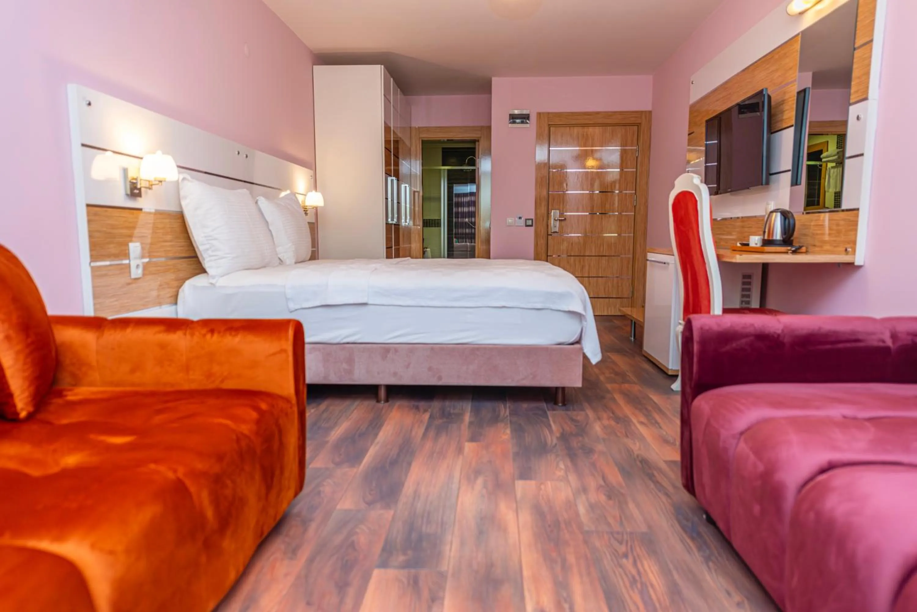 Bed in TOK EPİK HOTEL