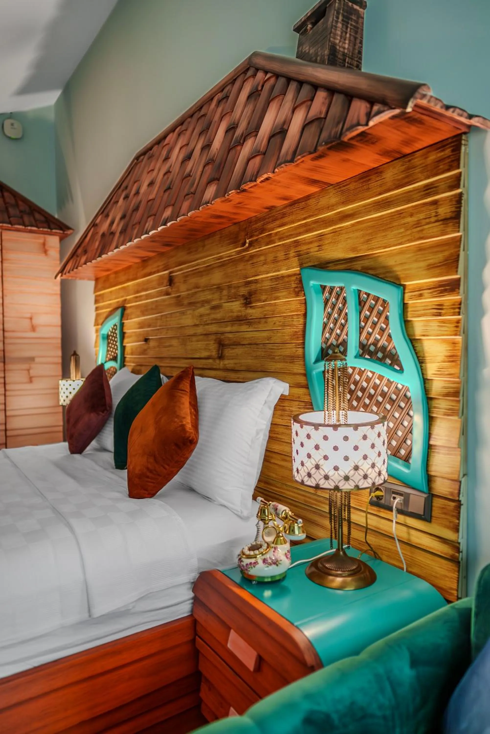 Bed in TOK EPİK HOTEL