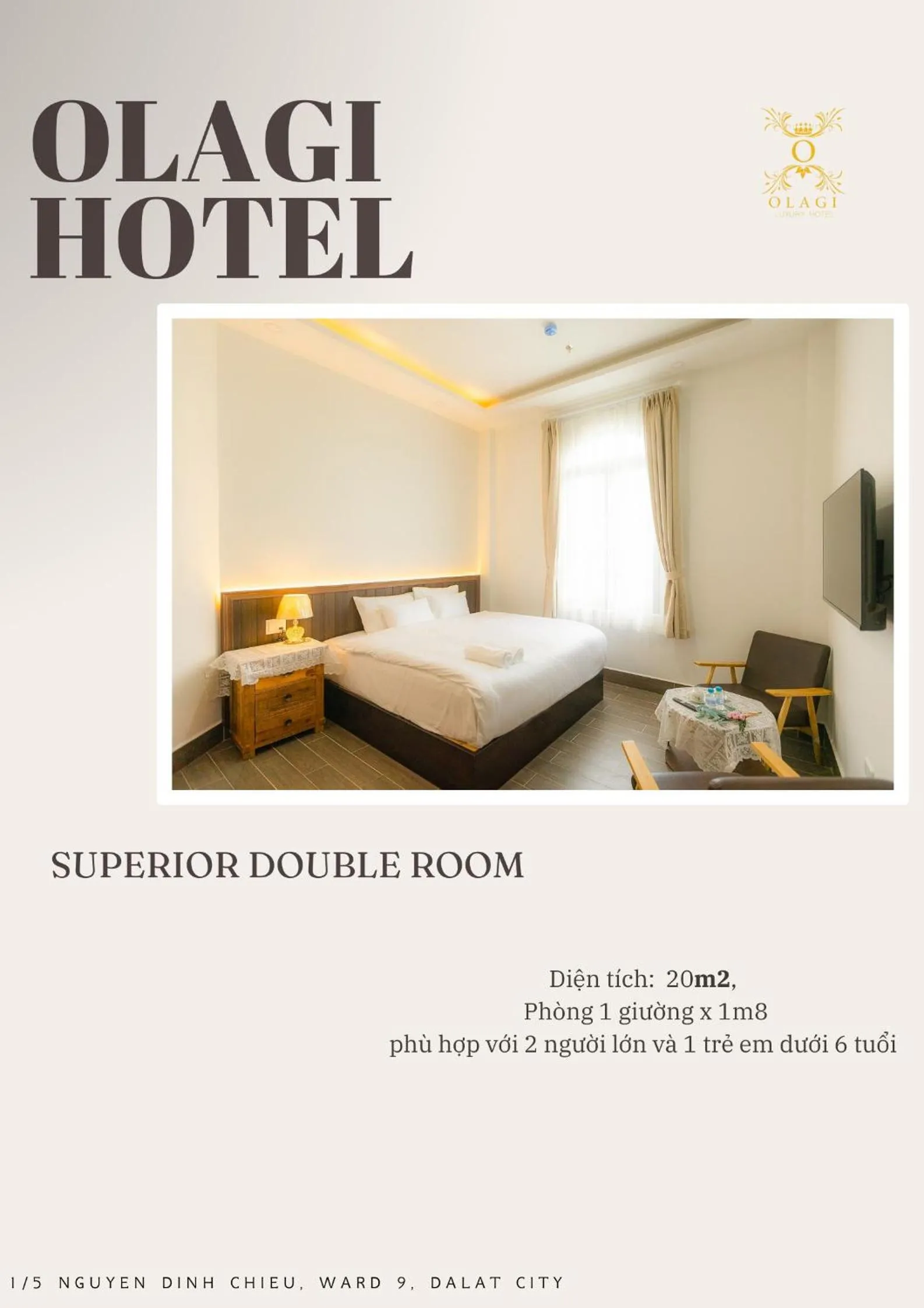 Bedroom in OLAGI HOTEL